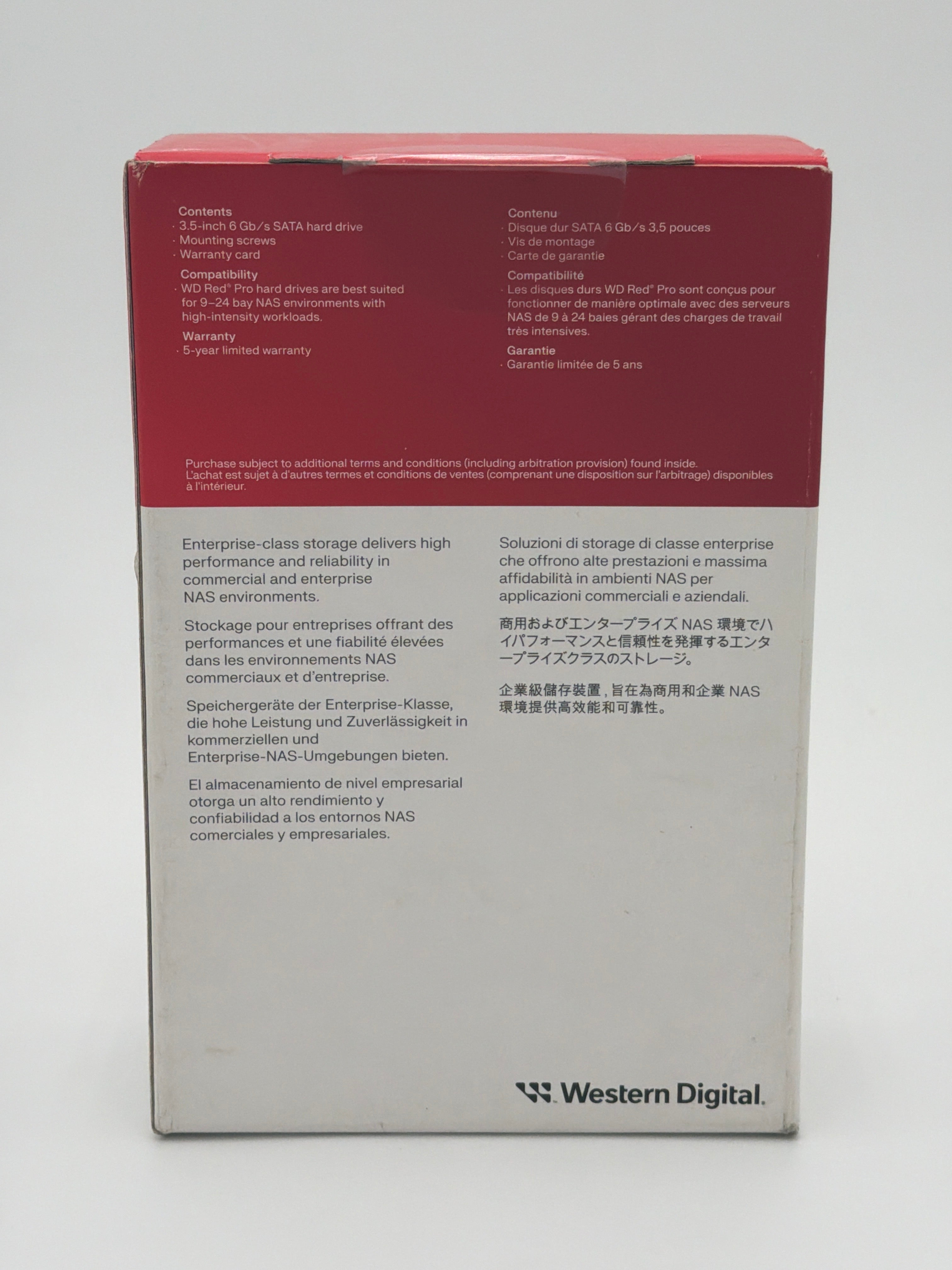 Western Digital WD 22TB Red Pro Internal HDD