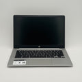 HP Chromebook 14" Silver, 14a-nb0013dx, AMD 3015Ce with Radeon Graphics, 4GB RAM, 32GB, Pre-Owned