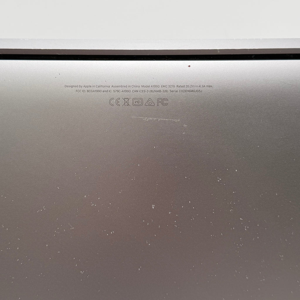 Apple MacBook Pro 15" A1990 2018 16GB RAM 512GB SSD Broken - NO Display - No power