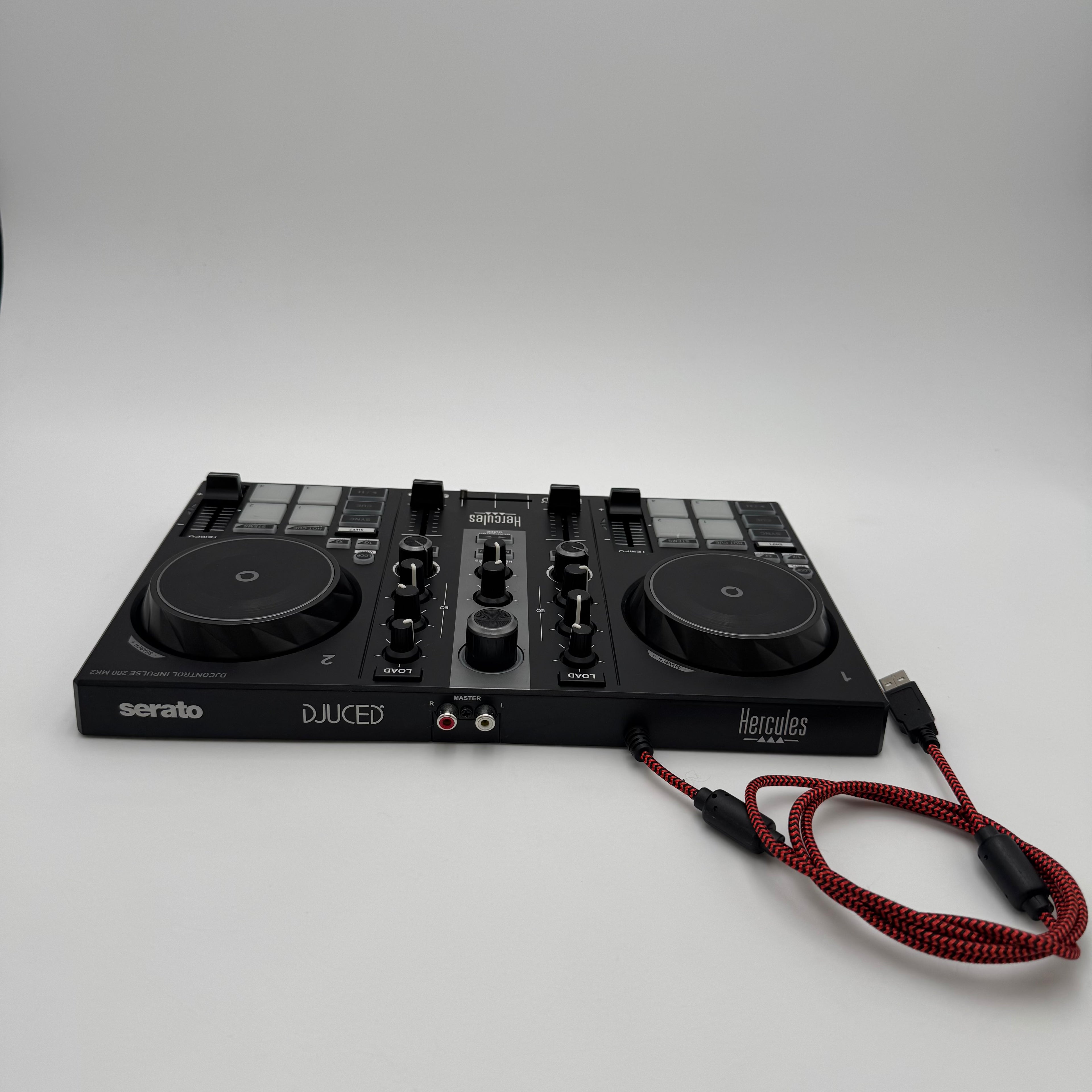 Hercules DJControl Inpulse 200 MK2 2-Channel DJ Controller DJUCED Tested Works