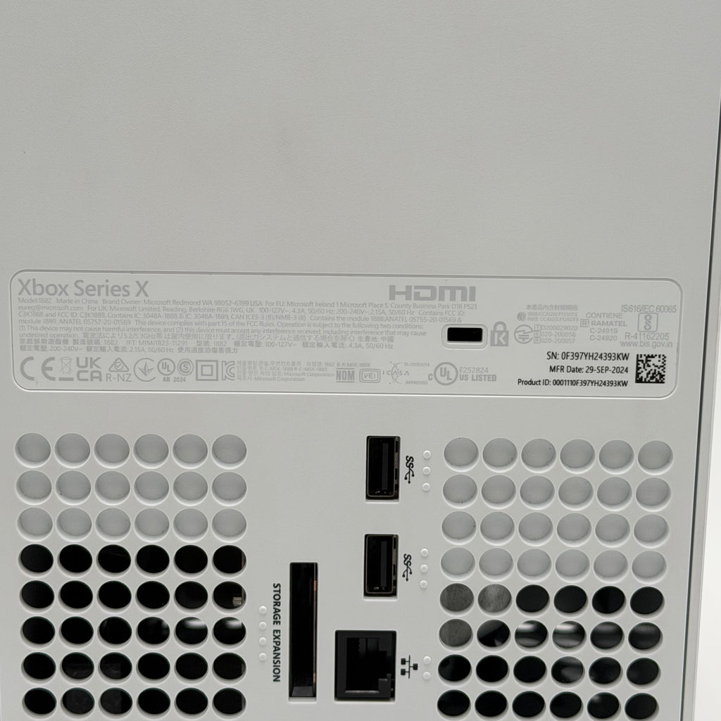 SOLD IN STORE Microsoft Xbox Series X 1TB Console Gaming System white 1882 - With Controller