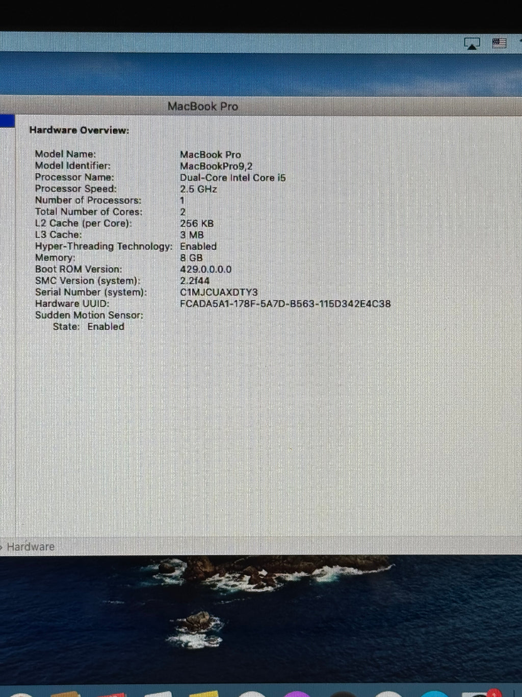 Apple MacBook Pro 13" A1278 2012 8GB 1TB Silver