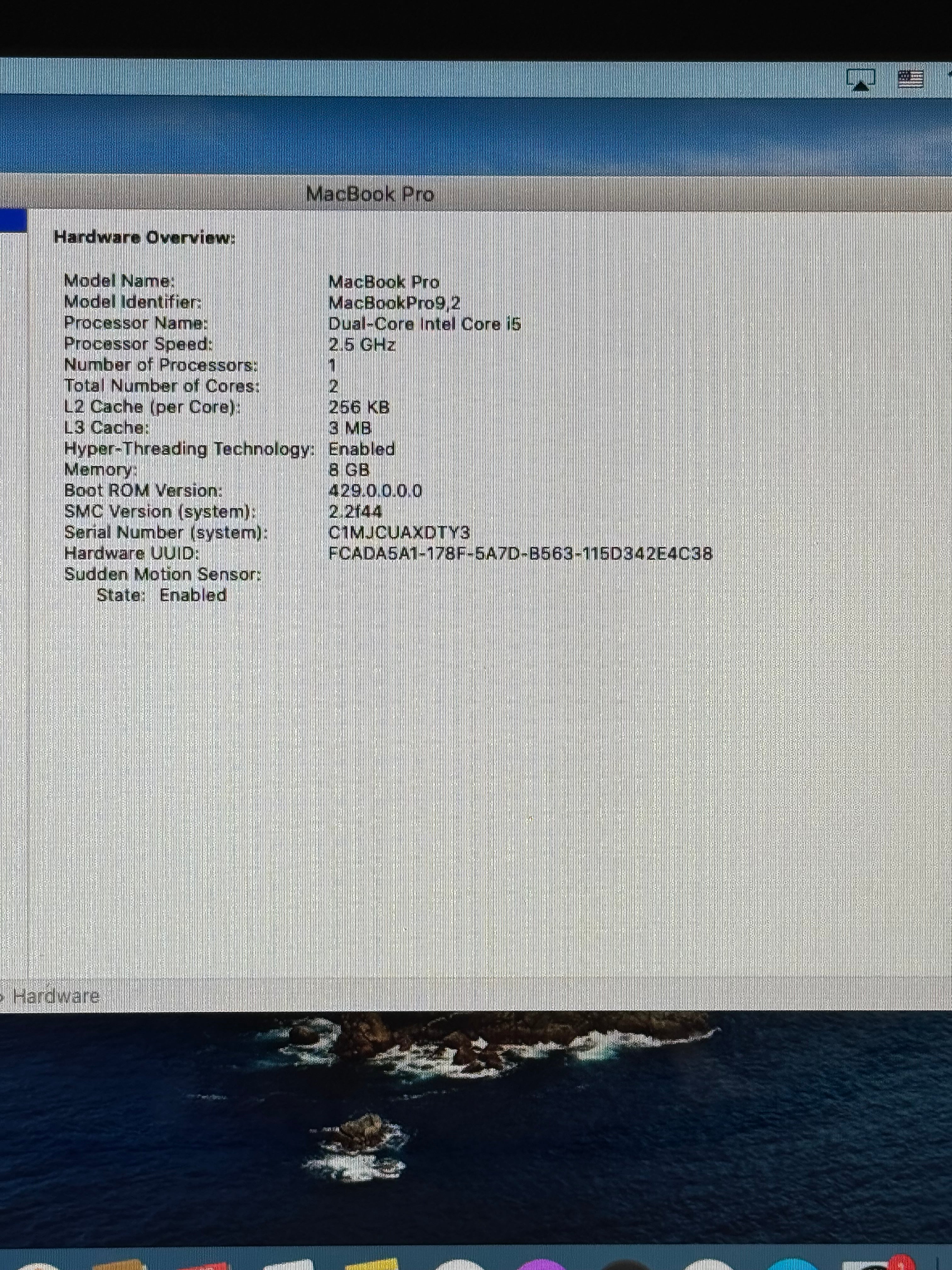 Apple MacBook Pro 13" A1278 2012 8GB 1TB Silver