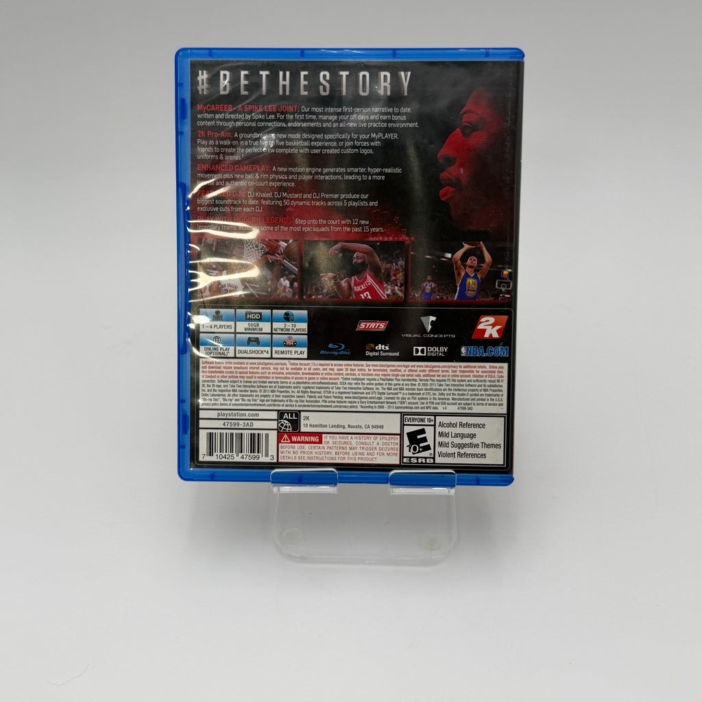 NBA 2K16 PlayStation 4 PS4 Game CIB Anthony Davis Cover