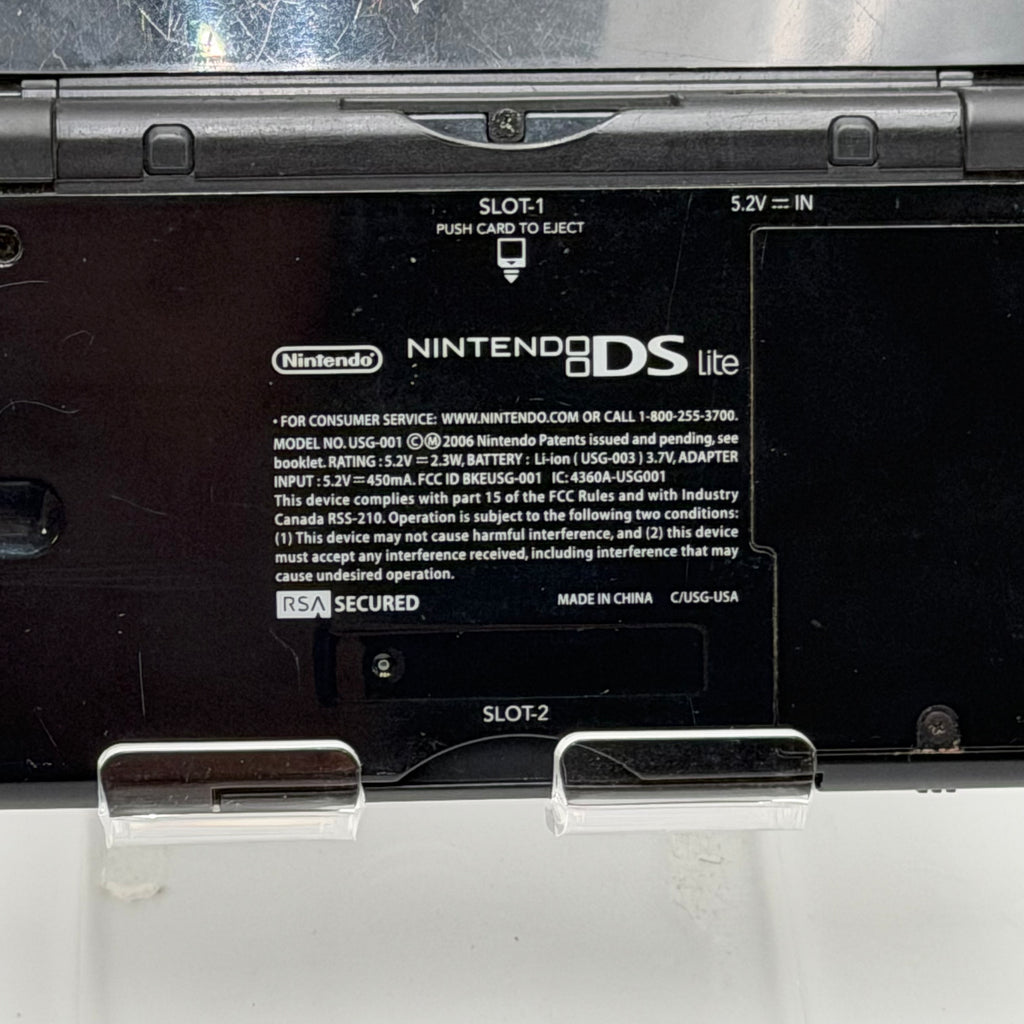 Nintendo DS Lite Handheld Game Console USG-001 Black