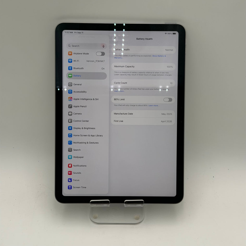 Apple iPad Air 11-inch M3 A3266 (2025) Wi‑Fi 128GB - Black