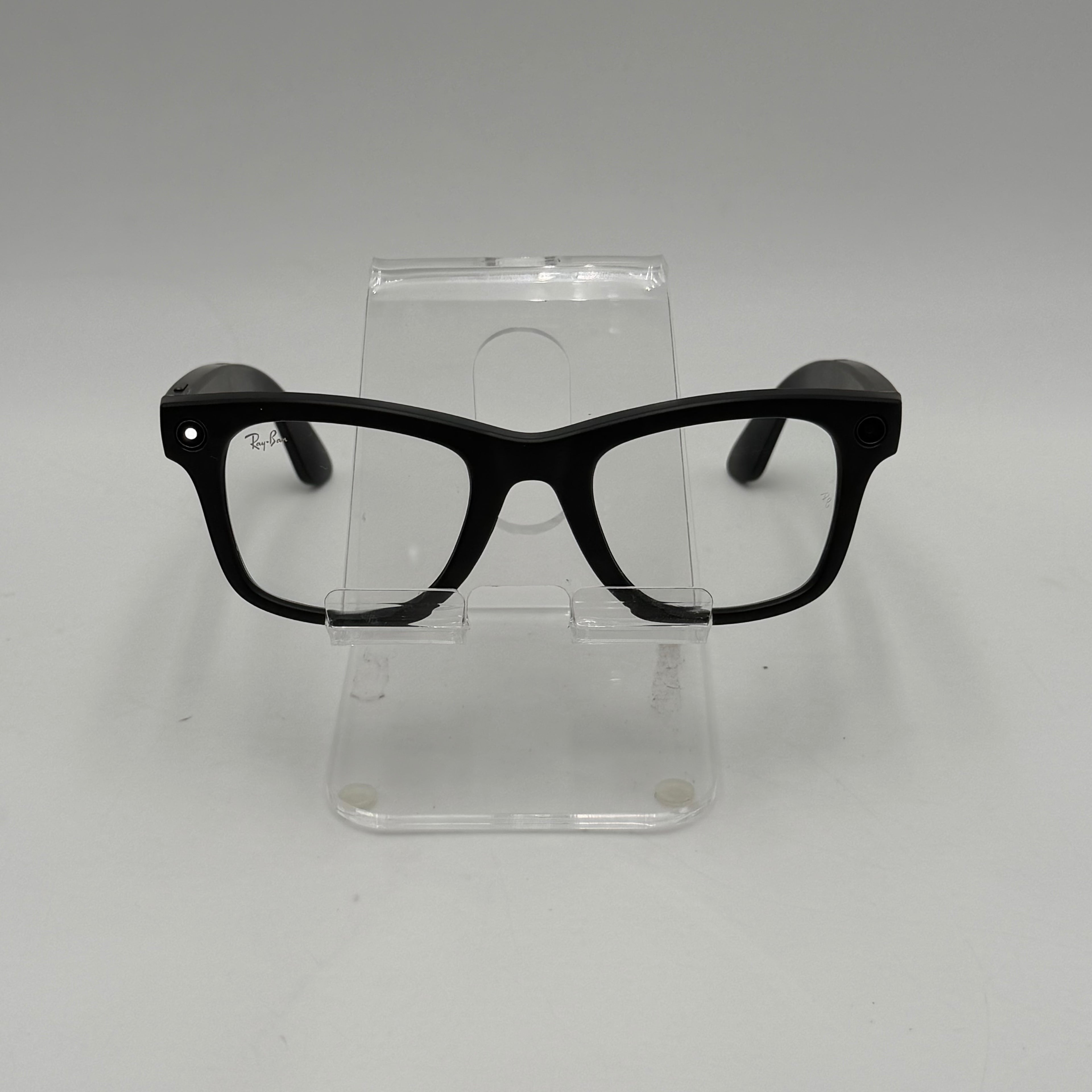 Ray-Ban Meta Wayfarer RW4012 Gen 2 Shiny Black AI Smart Glasses w/ Charging Case