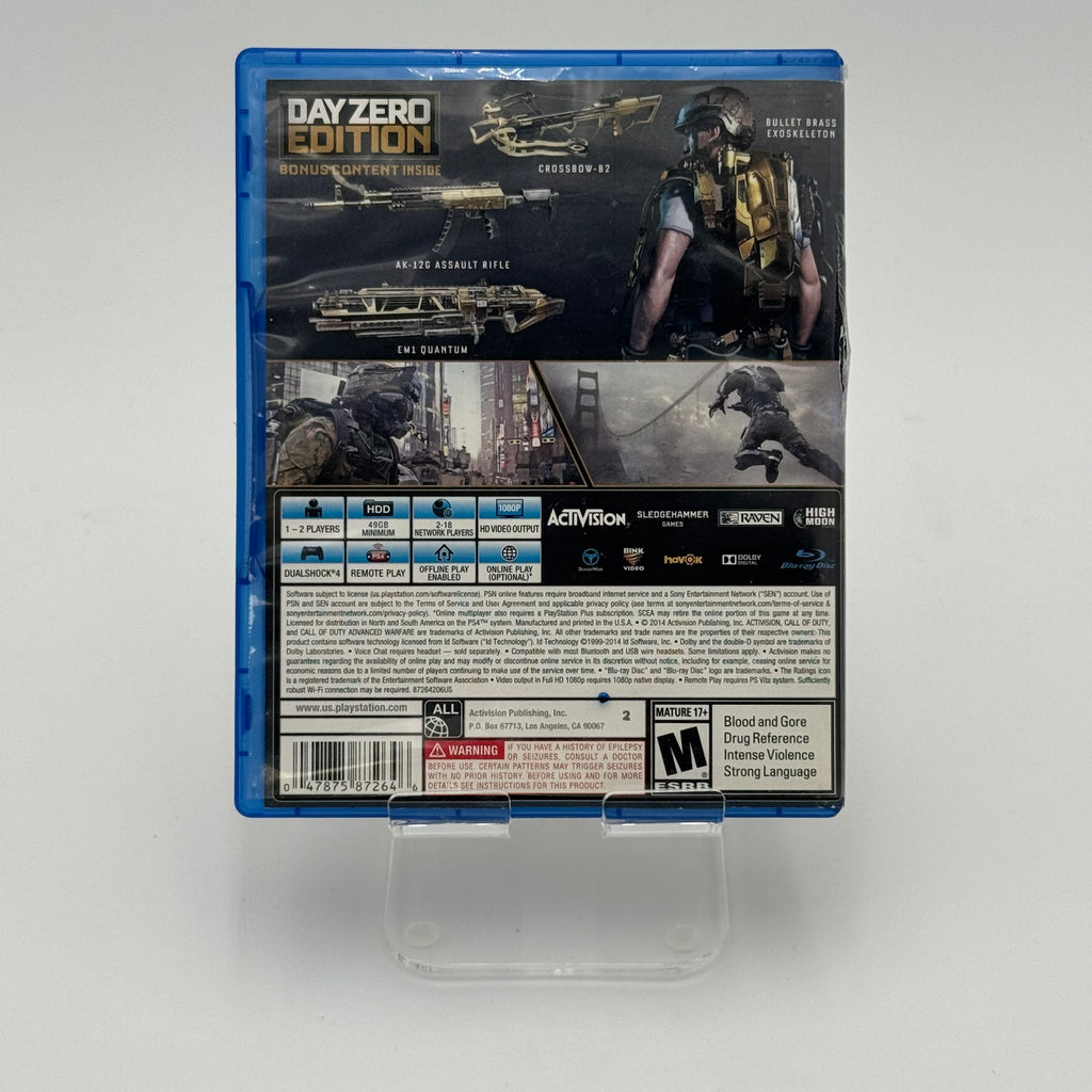 Sony PlayStation 4 Call of Duty: Advanced Warfare [Day Zero] Video Game