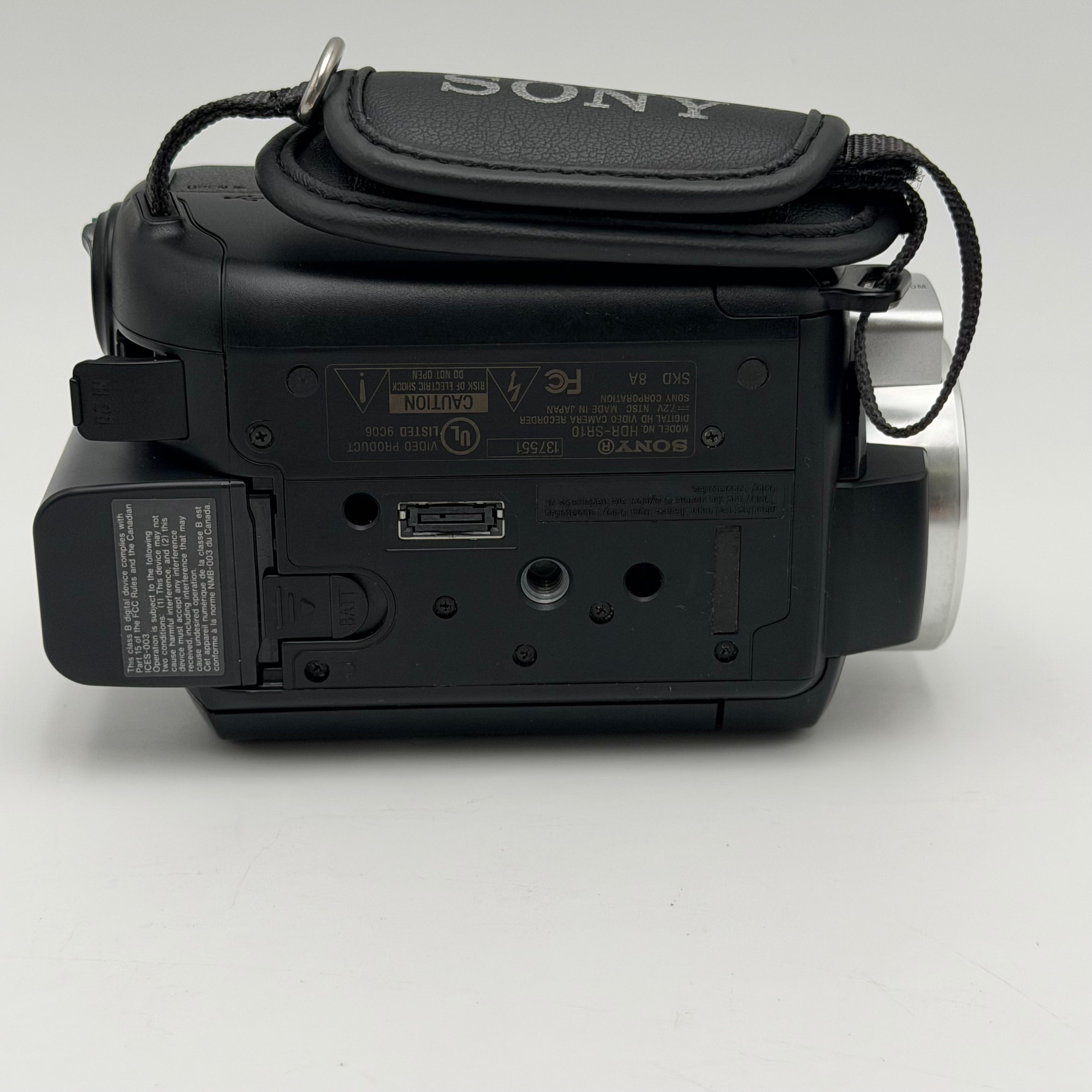 Sony Handycam HD Camcorder HDR-SR10 with Charge Station