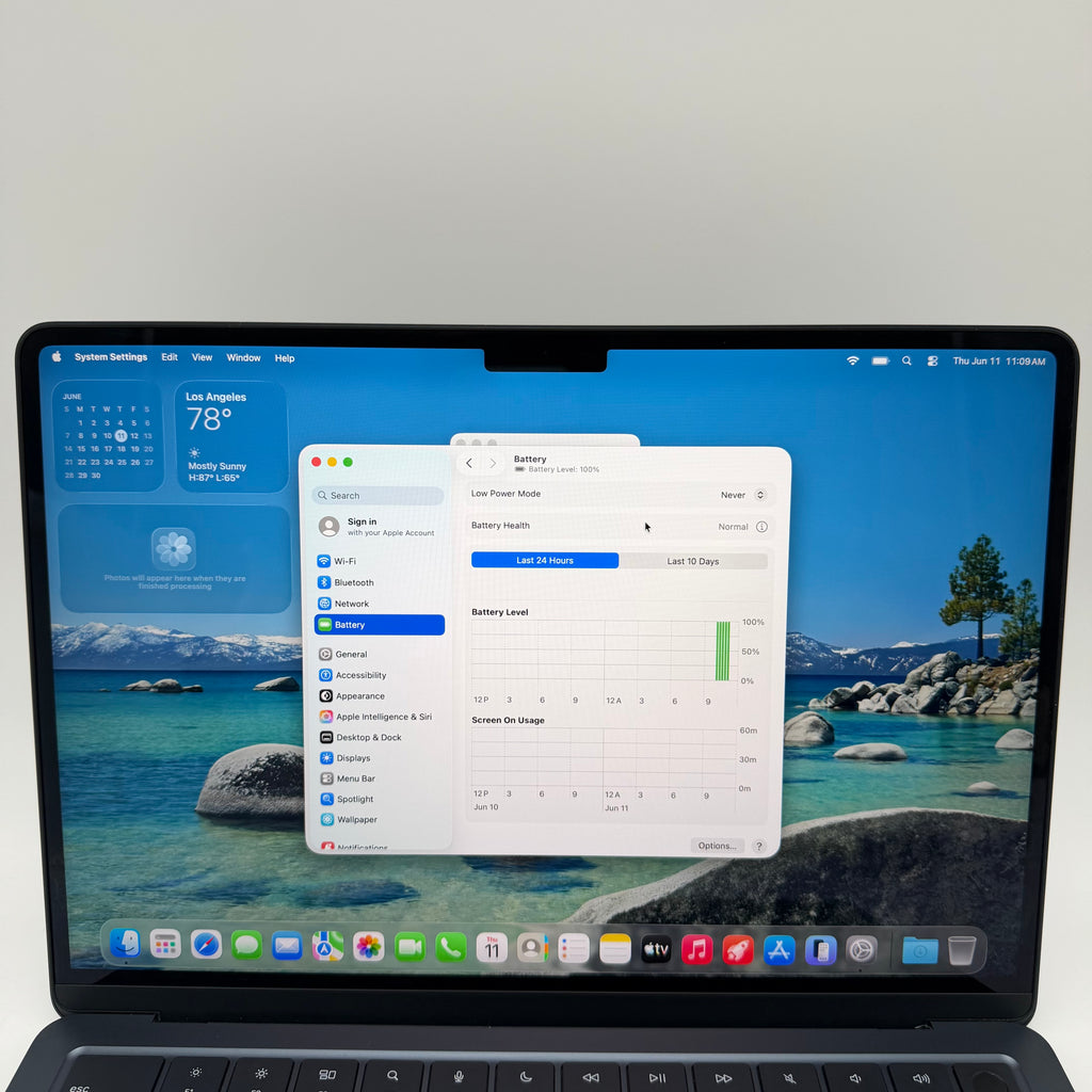 Apple MacBook Air 13" M4 A3240 2025 Blue 16GB RAM 512GB SSD