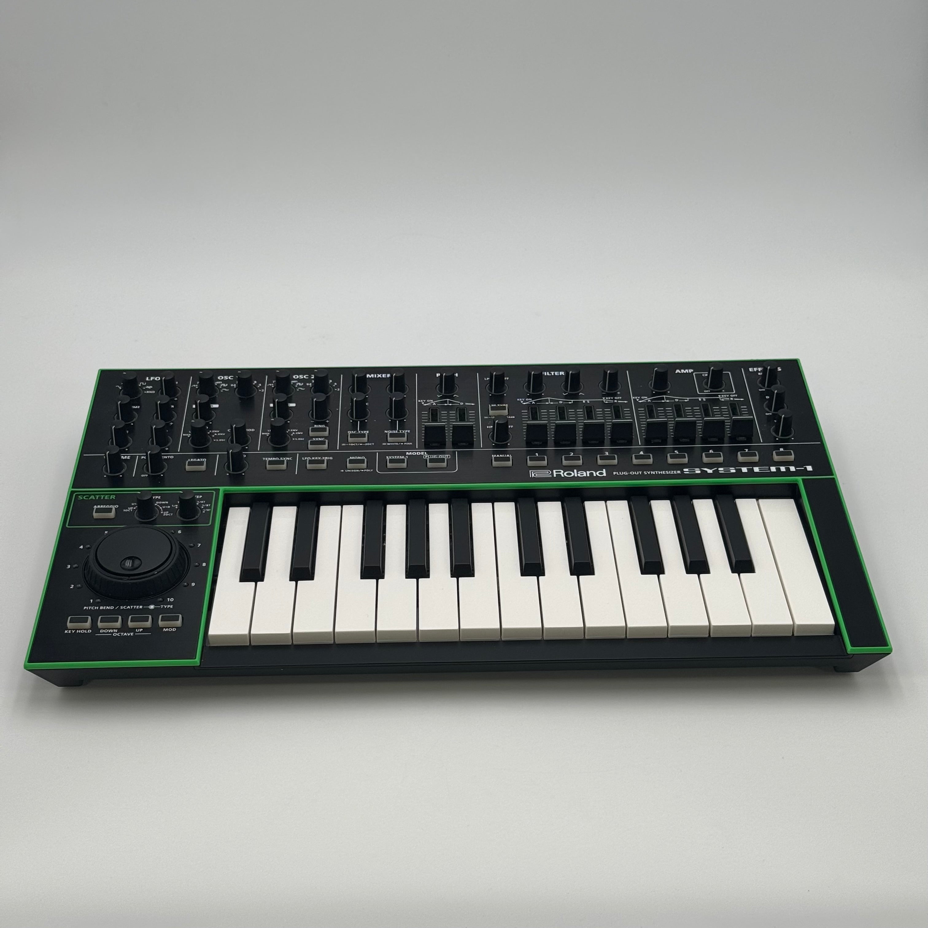 Roland System-1 Plug-Out Analog Modeling Synthesizer Keyboard W/ Power Supply