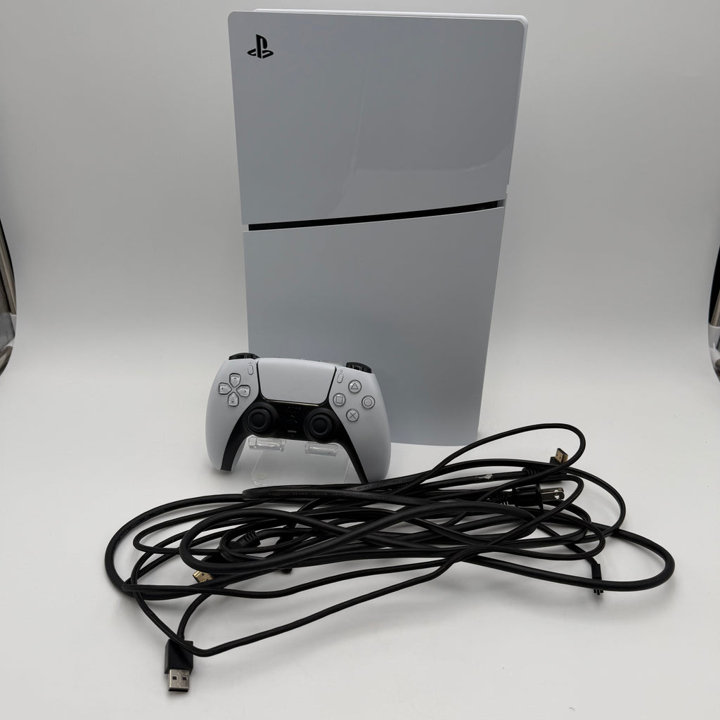 Sony PlayStation 5 Slim Digital PS5 1TB White Console Gaming System CFI-2015
