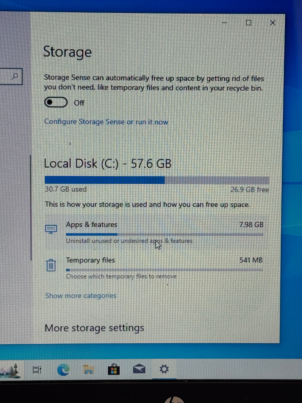 HP 14-dq0052dx 14-inch Laptop Intel Celeron 8GB RAM 64GB Silver