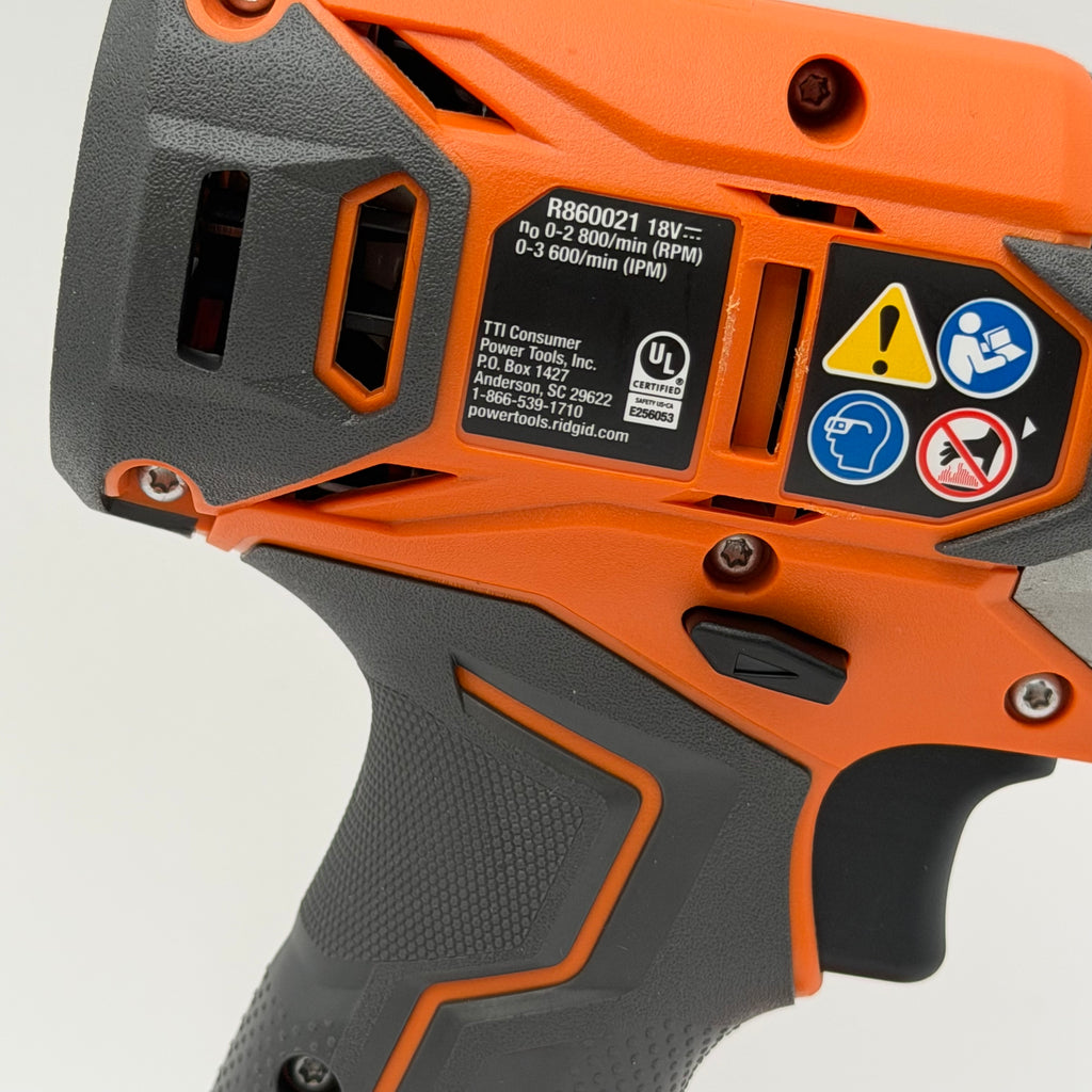 RIDGID R860021 18V Impact Driver Kit - Great Condition