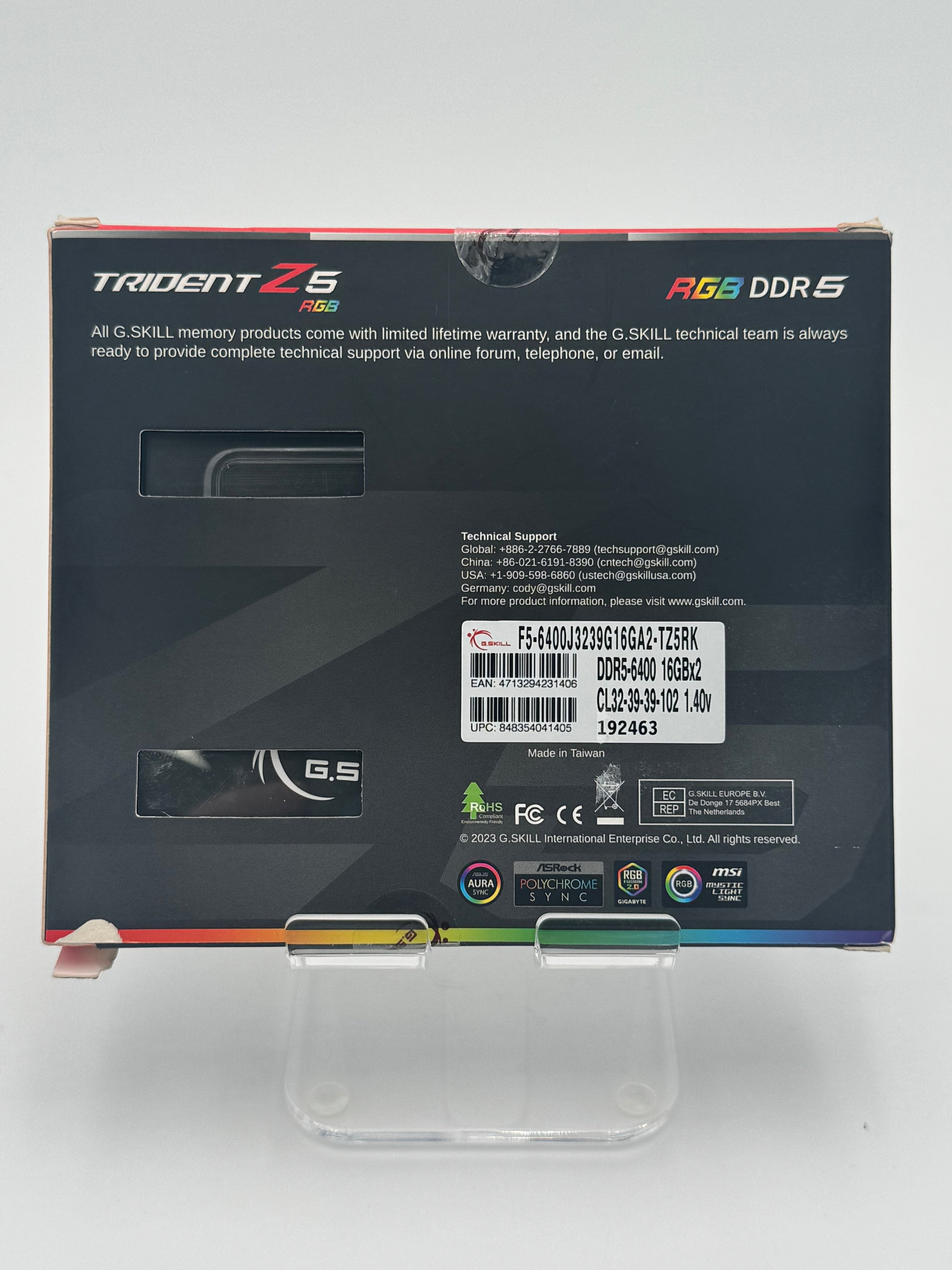 G.SKILL Trident Z5 RGB DDR5 16GBx2 Open Box