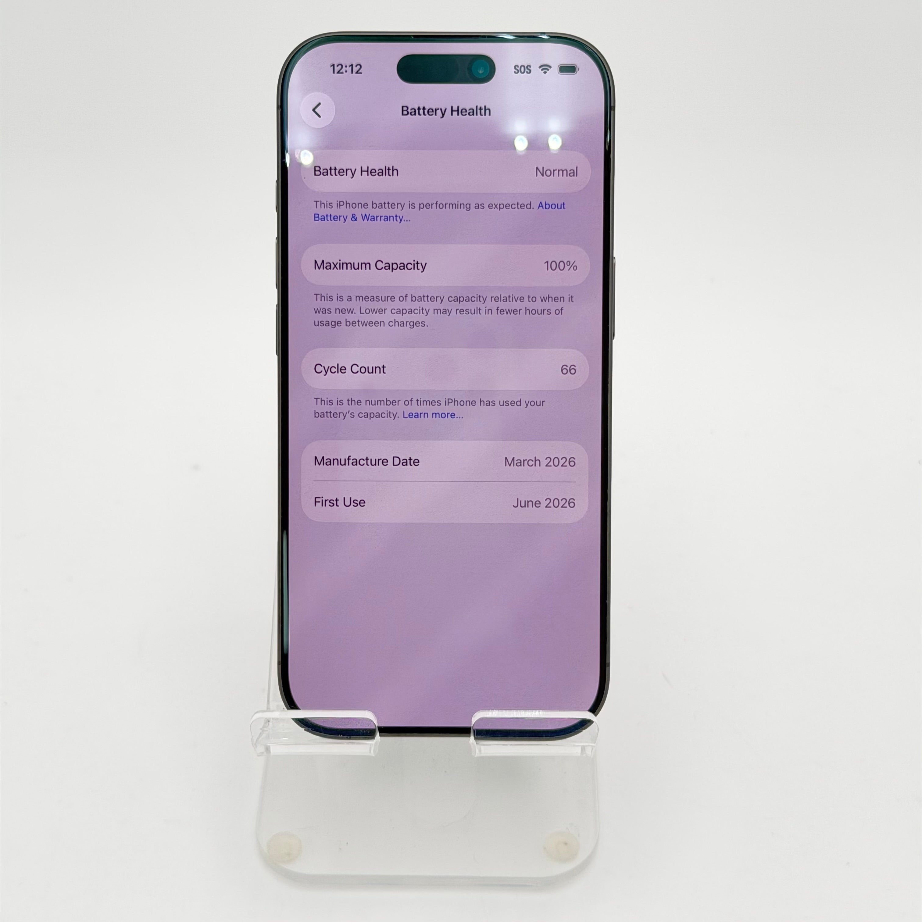 T-Mobile Apple iPhone 17 Black 100% BH
