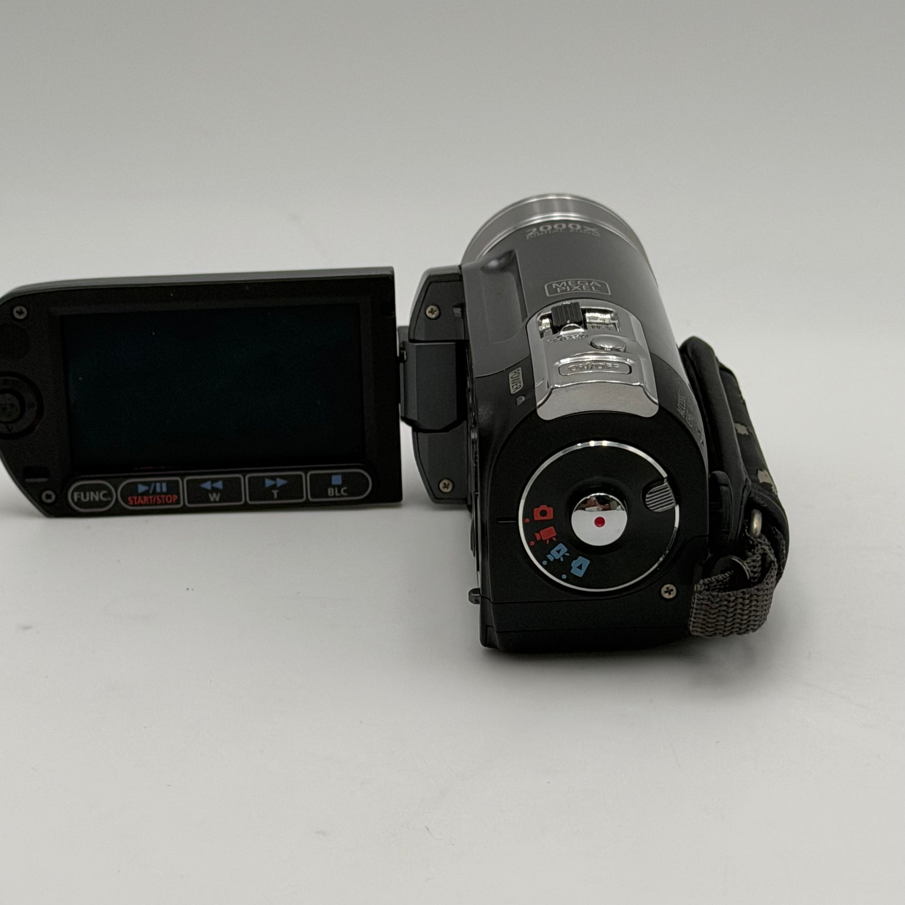 Canon FS100 Camcorder Black Untested No Charger
