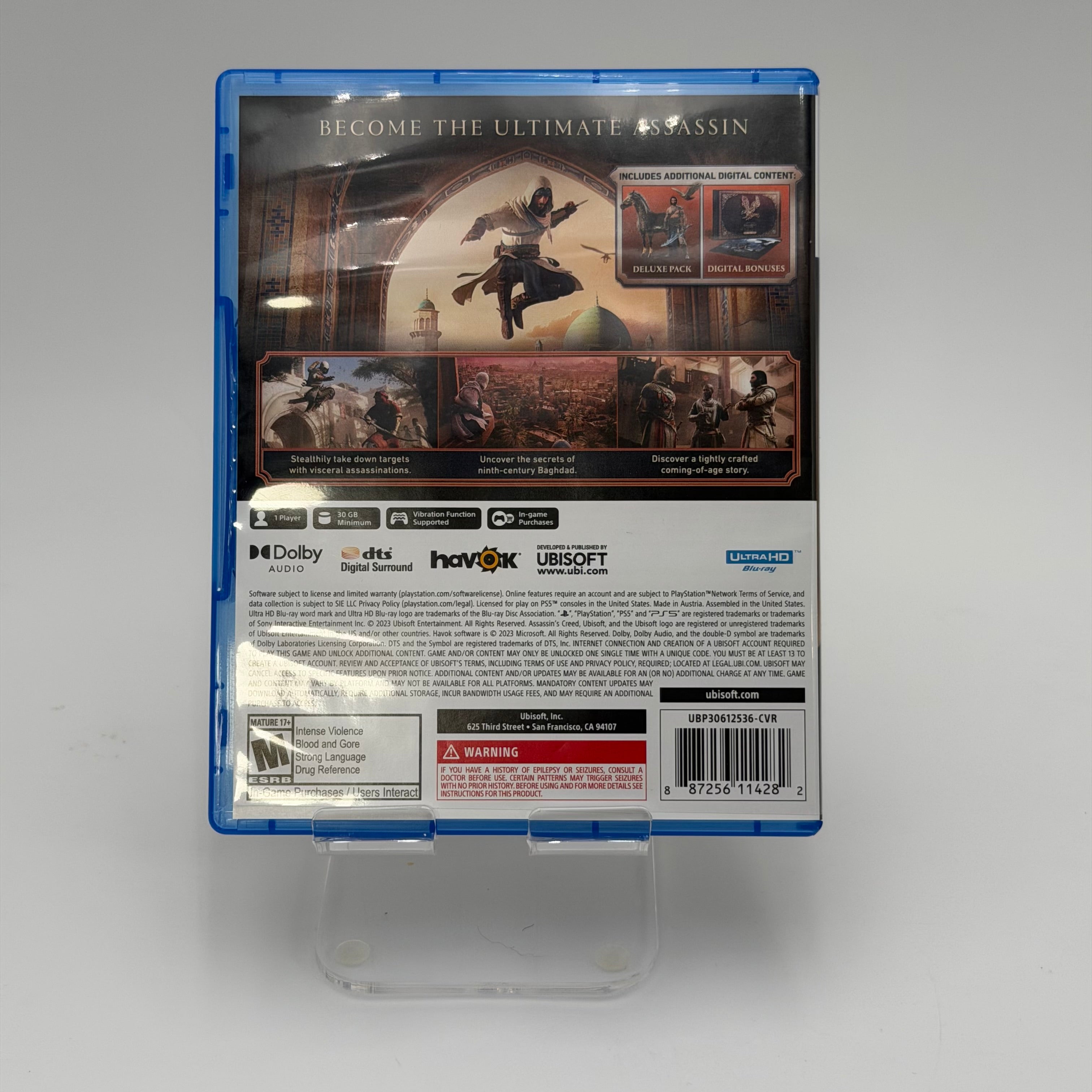 Assassin's Creed: Mirage [Deluxe Edition] (Sony PlayStation 5 PS5, 2023)