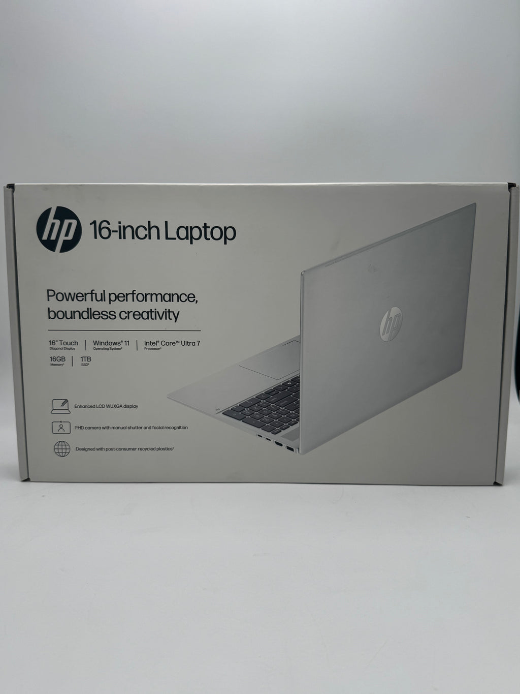 HP OmniBook 5 16-inch Laptop - Intel Core Ultra 7 165H, 16GB RAM, 1TB SSD, Black