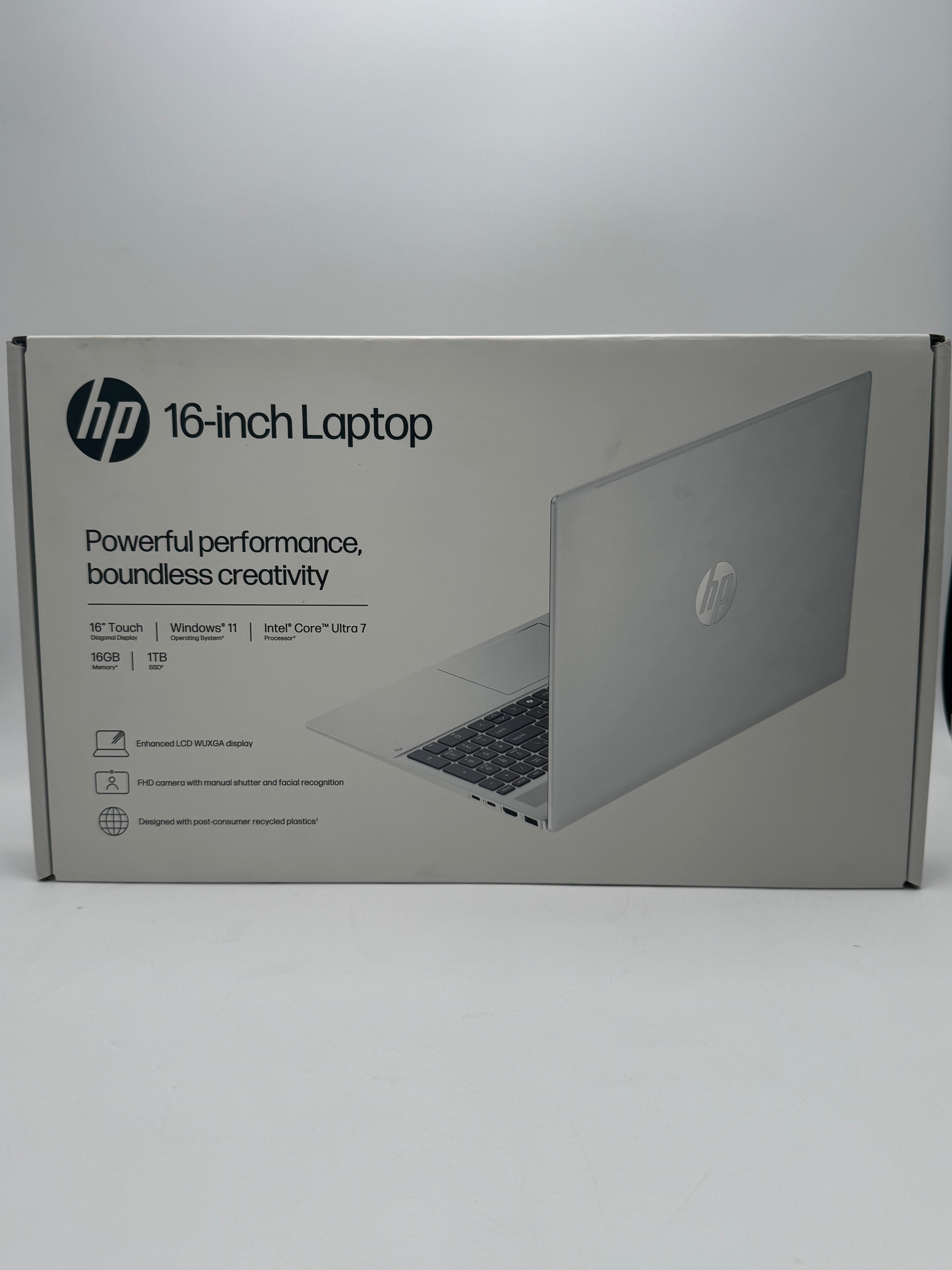 HP OmniBook 5 16-inch Laptop - Intel Core Ultra 7 165H, 16GB RAM, 1TB SSD, Black