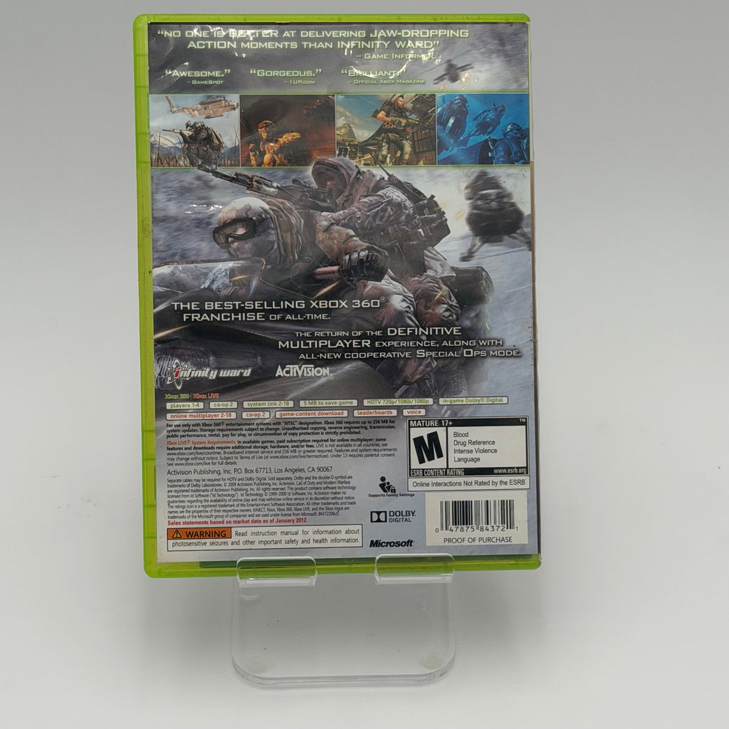 Call of Duty: Modern Warfare 2 (Microsoft Xbox 360, 2009) Complete CIB