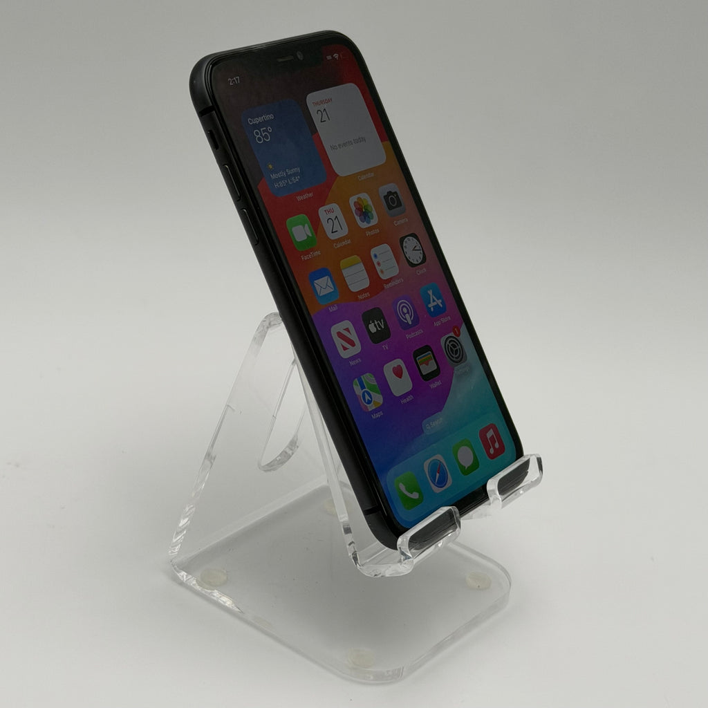 Broken Unlocked Apple iPhone 11 - 64GB - Bad Battery 75%