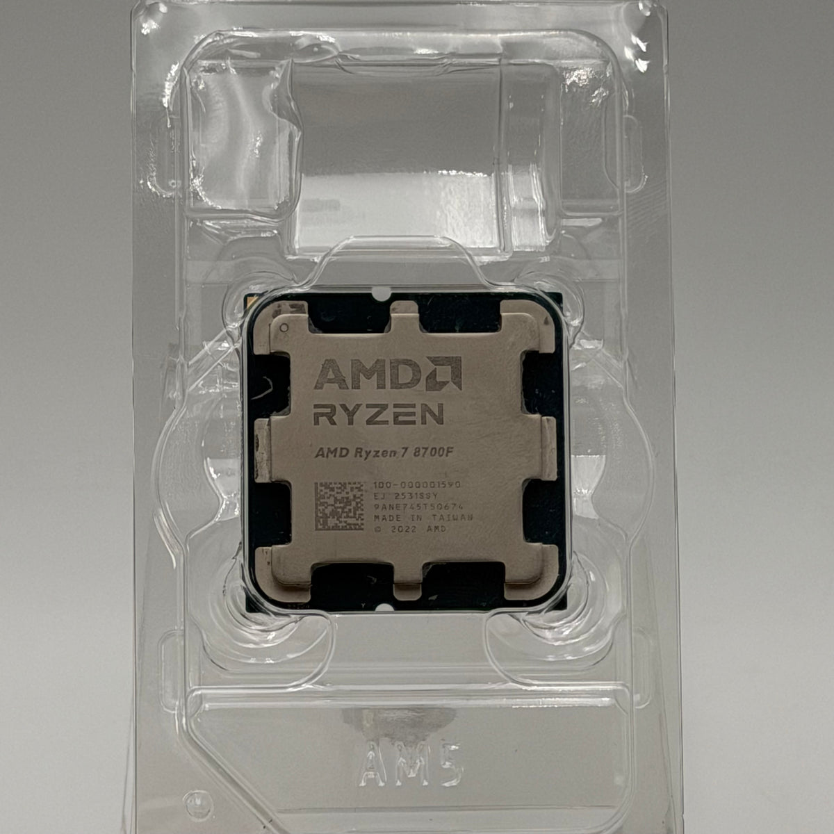 AMD Ryzen 7 8700F Computer Processor - Used - Black
