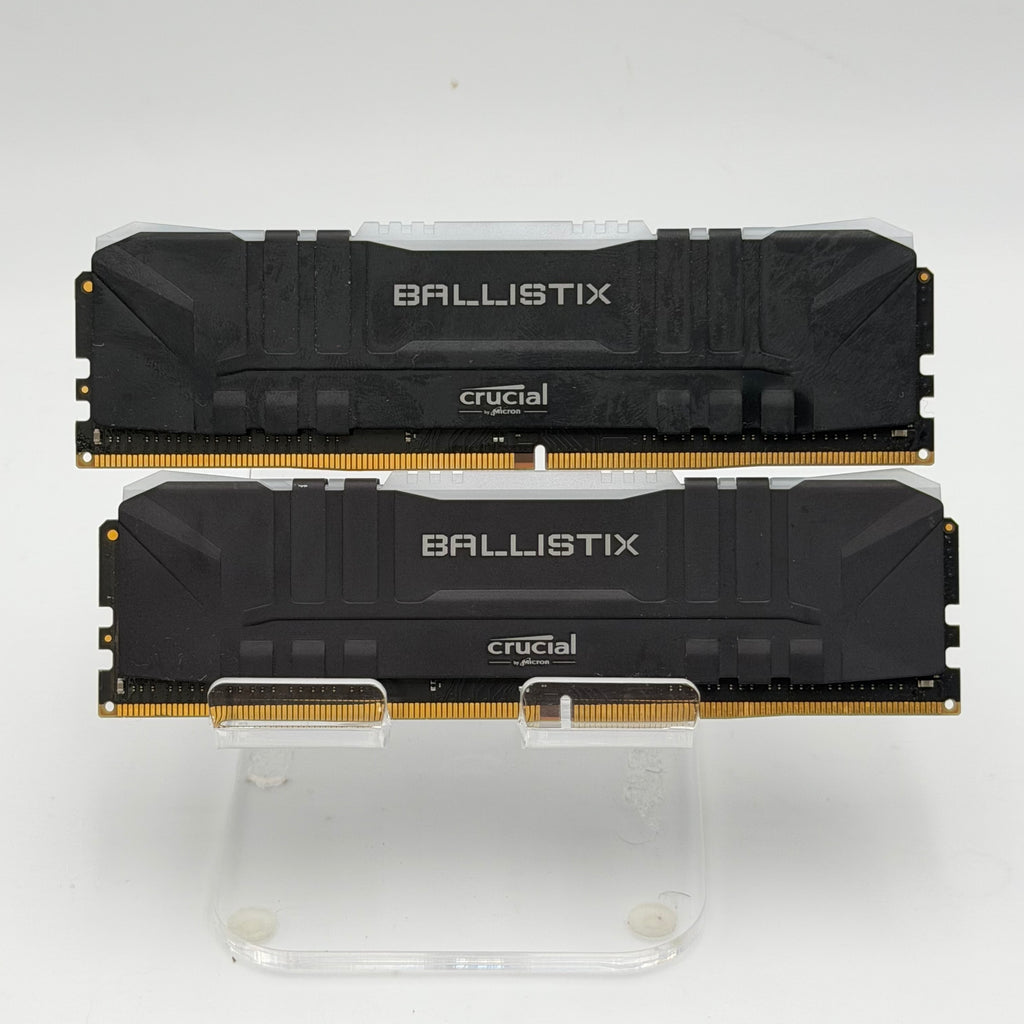 Crucial Ballistix 16GB (2x8GB) DDR4 3200MHz RGB RAM Black BL8G32C16U4B