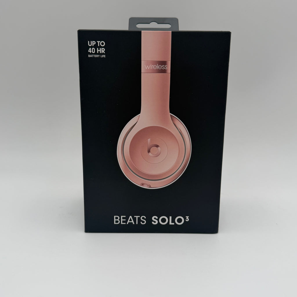 Beats Solo 3 Wireless Headphones - Rose Gold