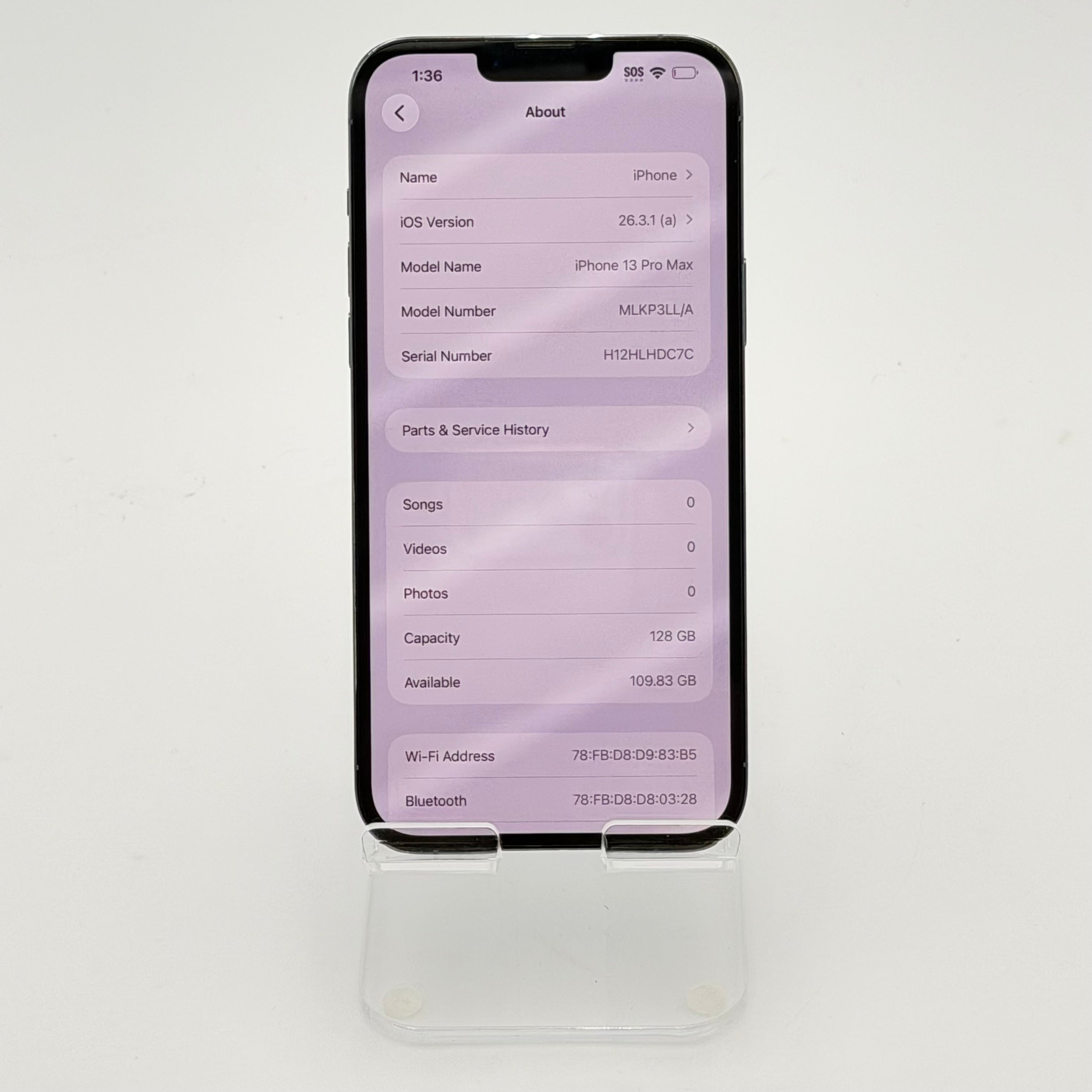 Apple iPhone 13 Pro Max 128GB Blue Unlocked
