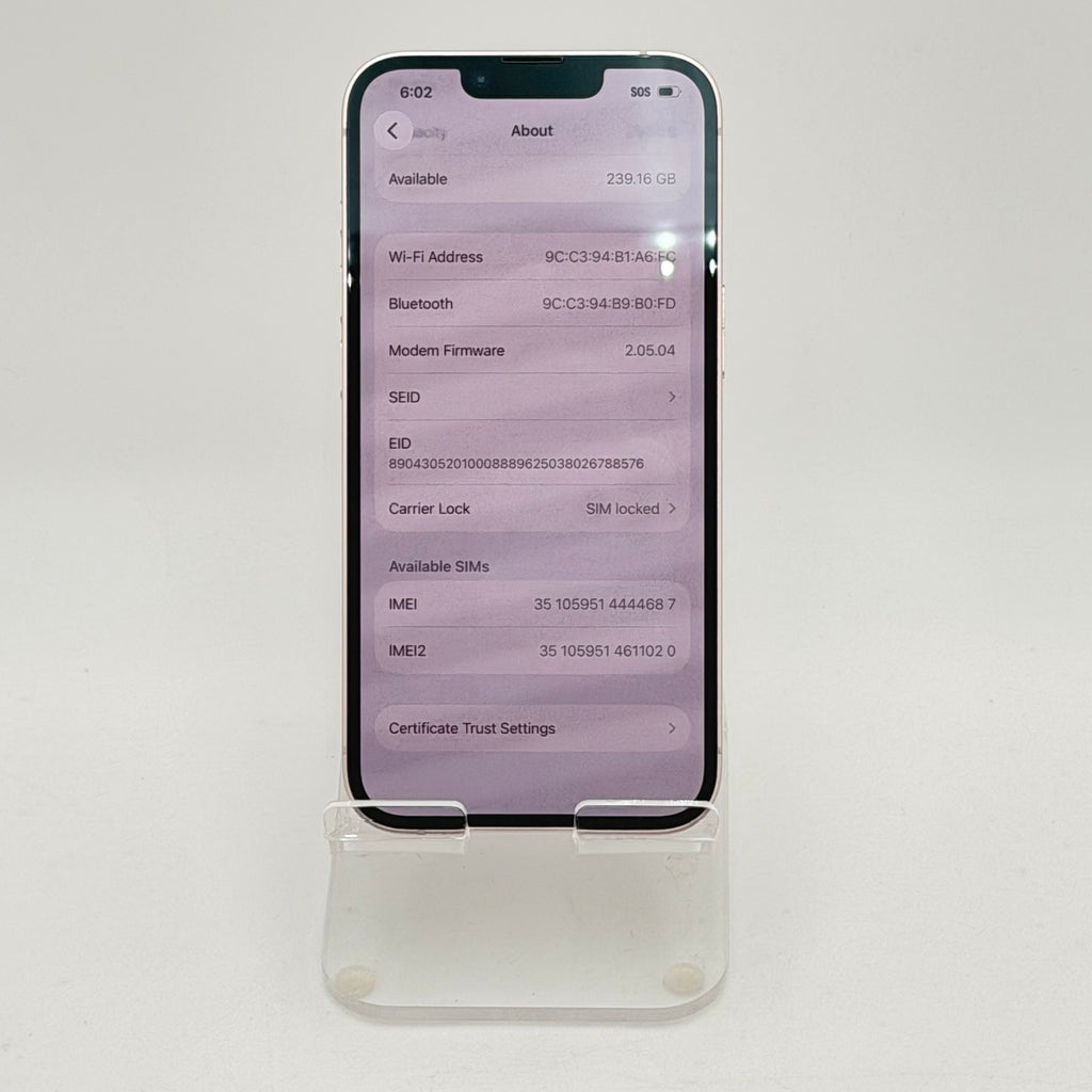 T-mobile Apple iPhone 17e 256GB Pink 100% BH