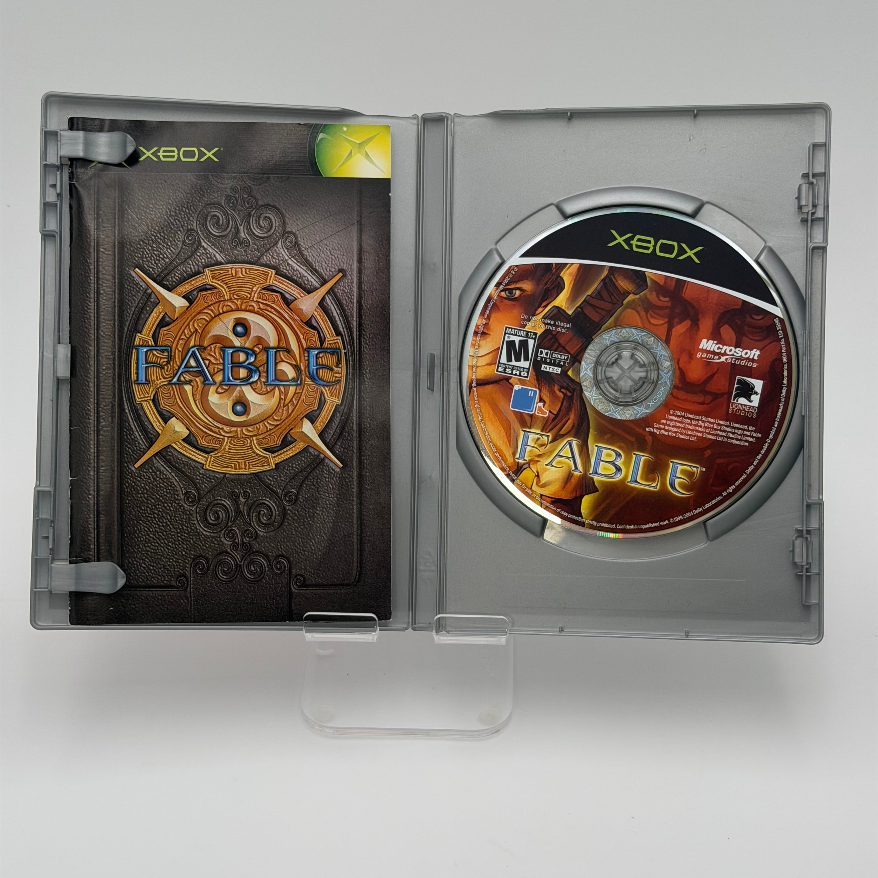 Fable: The Lost Chapters (Microsoft Xbox, 2004) Tested and Working