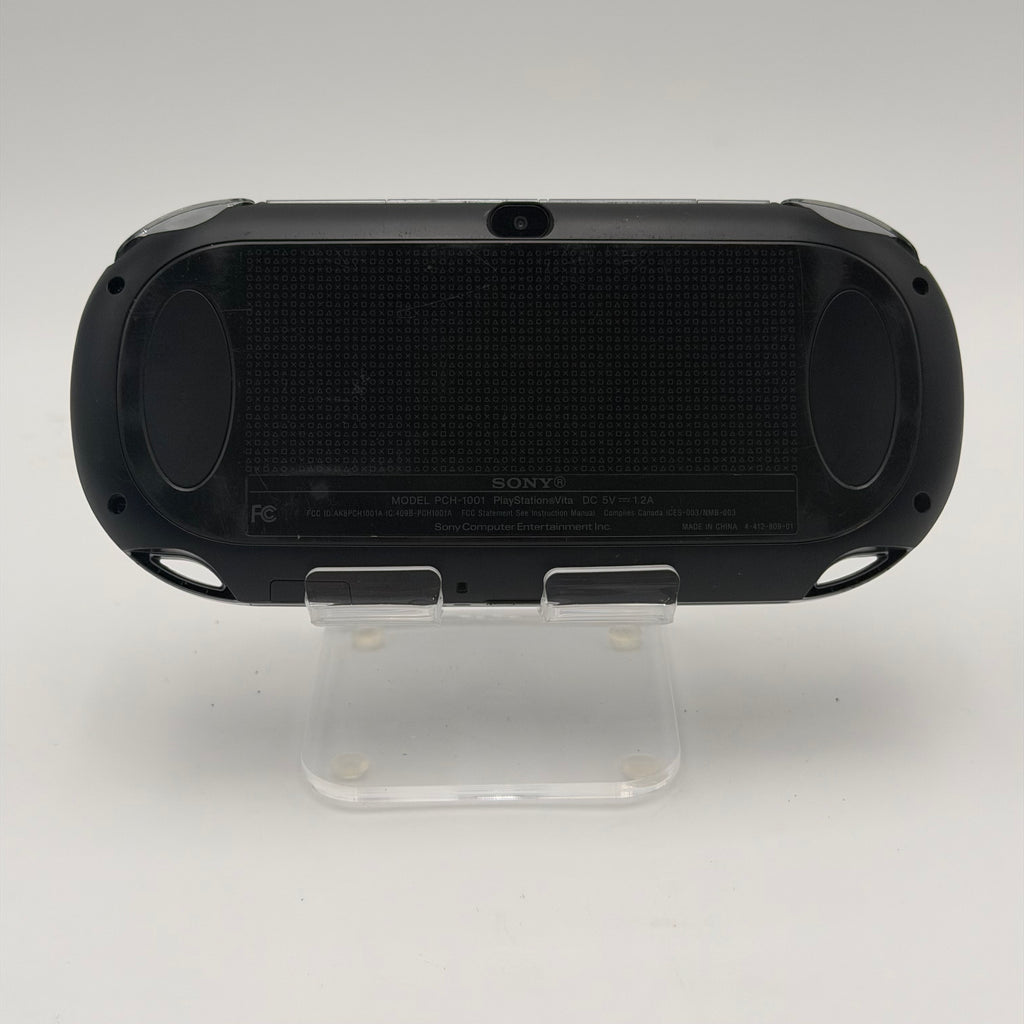 modded PS Vita PCH-1001 Piano Black Handheld Console Wi-Fi Headphone Jack Read