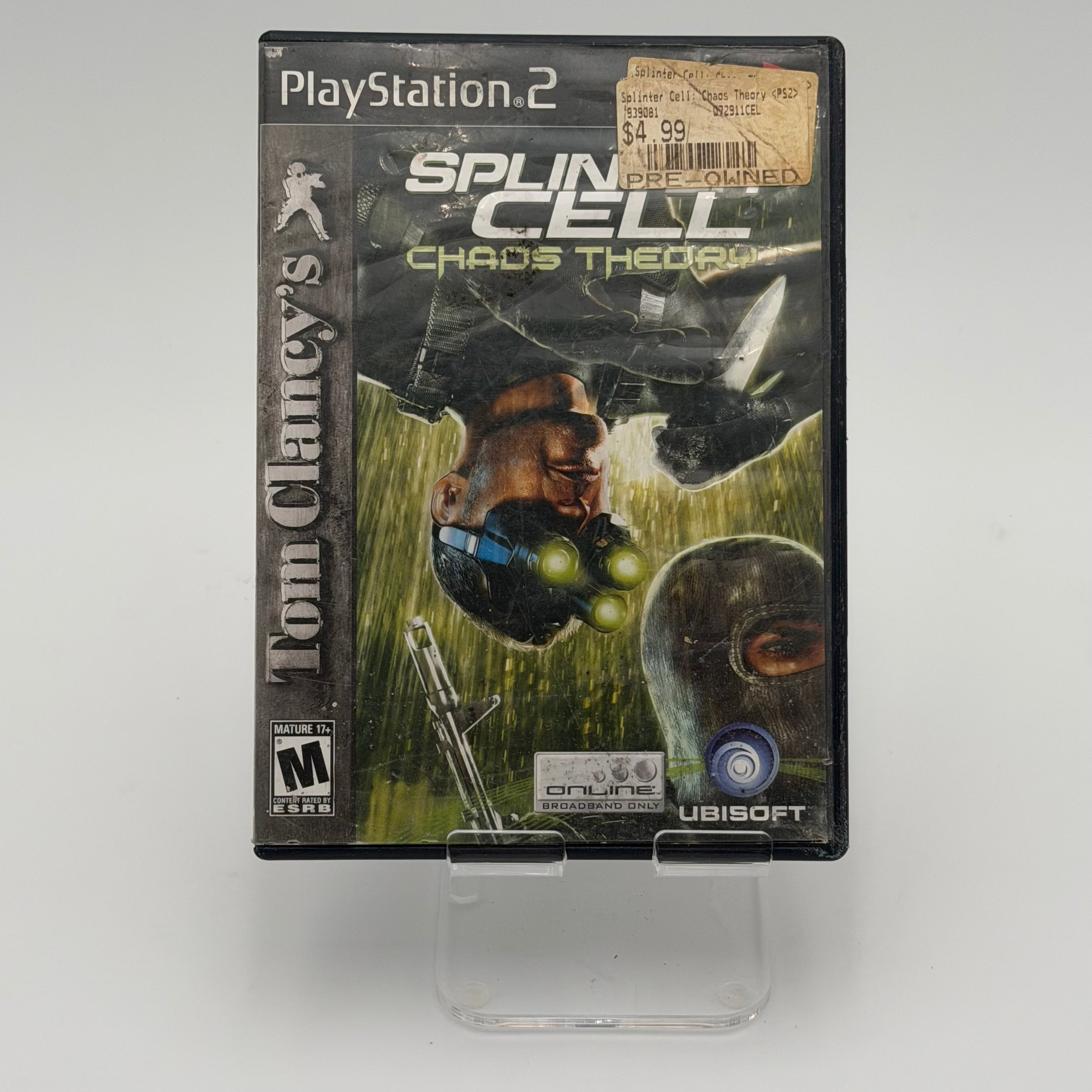 Tom Clancy's Splinter Cell: Chaos Theory - PlayStation 2 Used Video Game