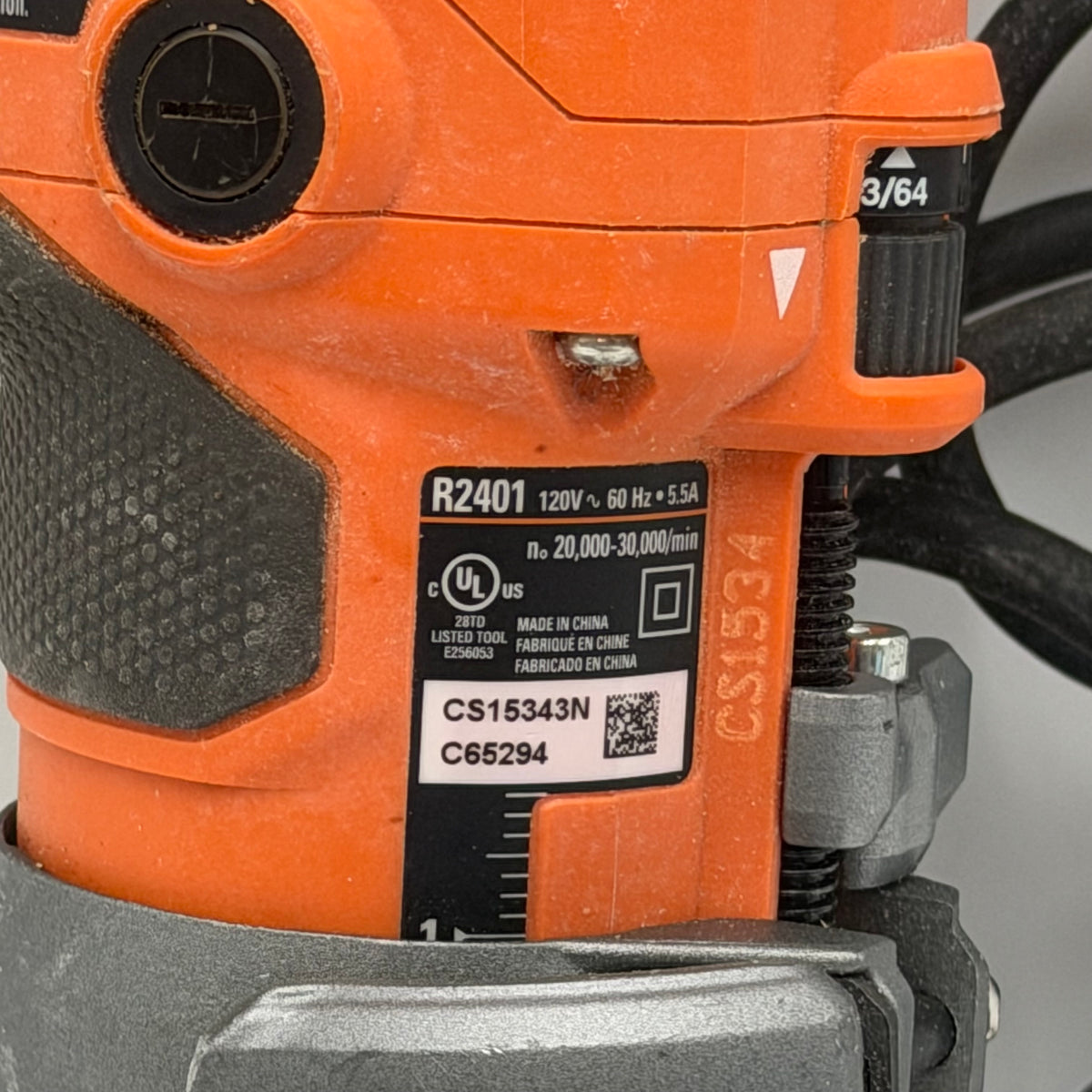 RIDGID R2401 Power Tool Used - A