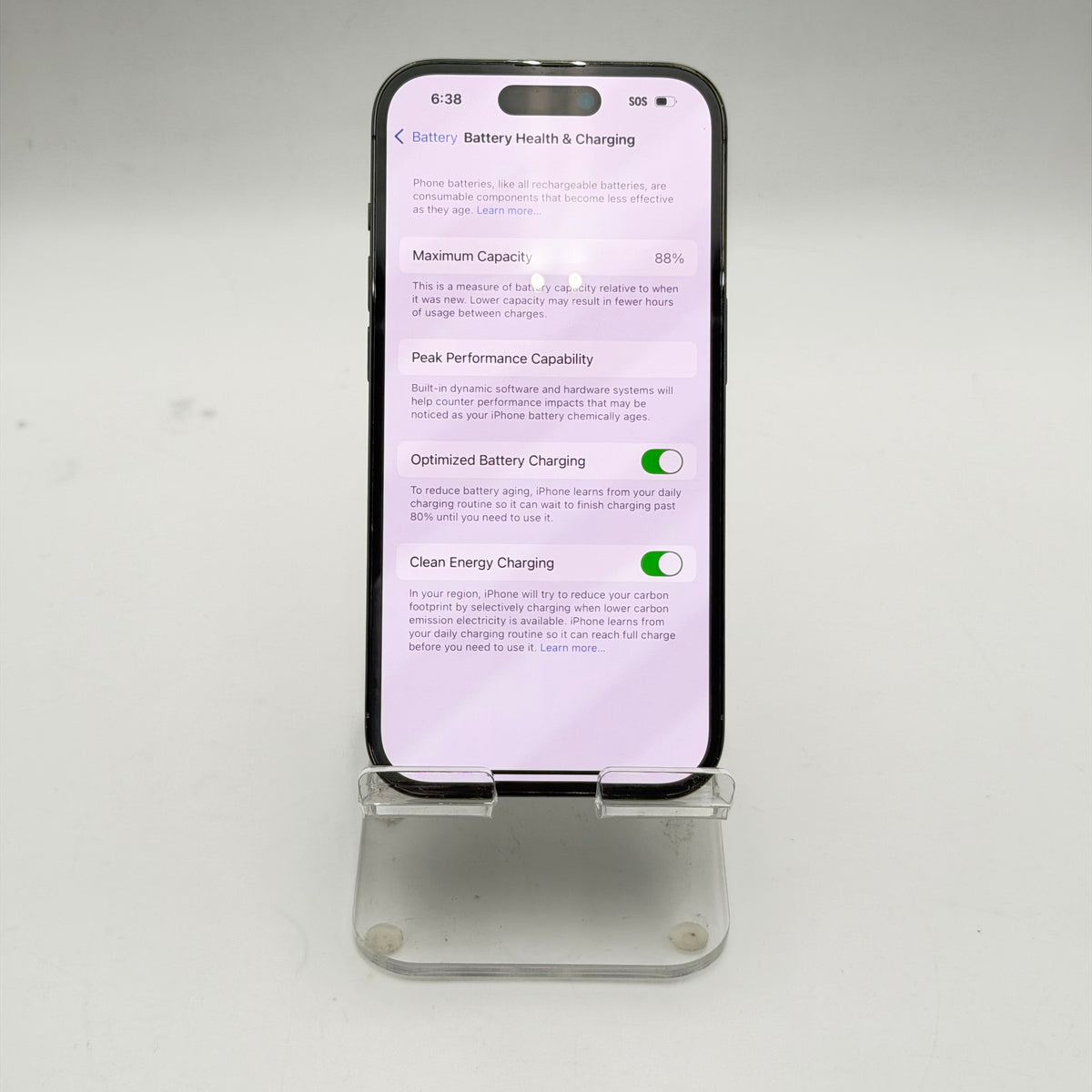 Apple iPhone 14 Pro Black Used - A