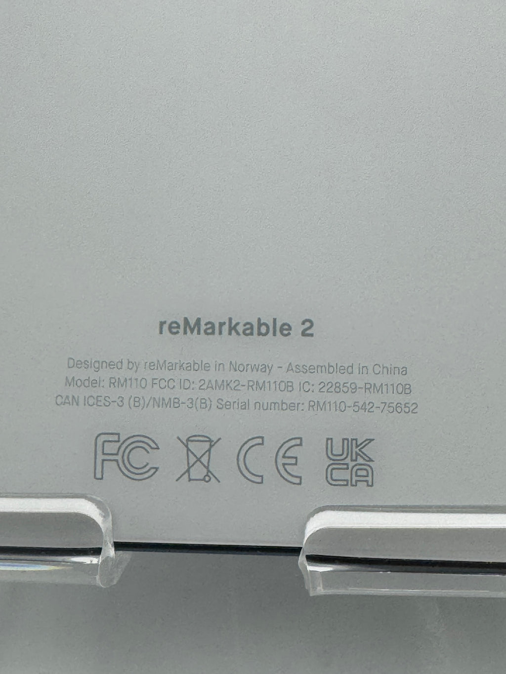 reMarkable 2 paper tablet 10.3" Tablet with pen 8GB Wi-Fi Used - A