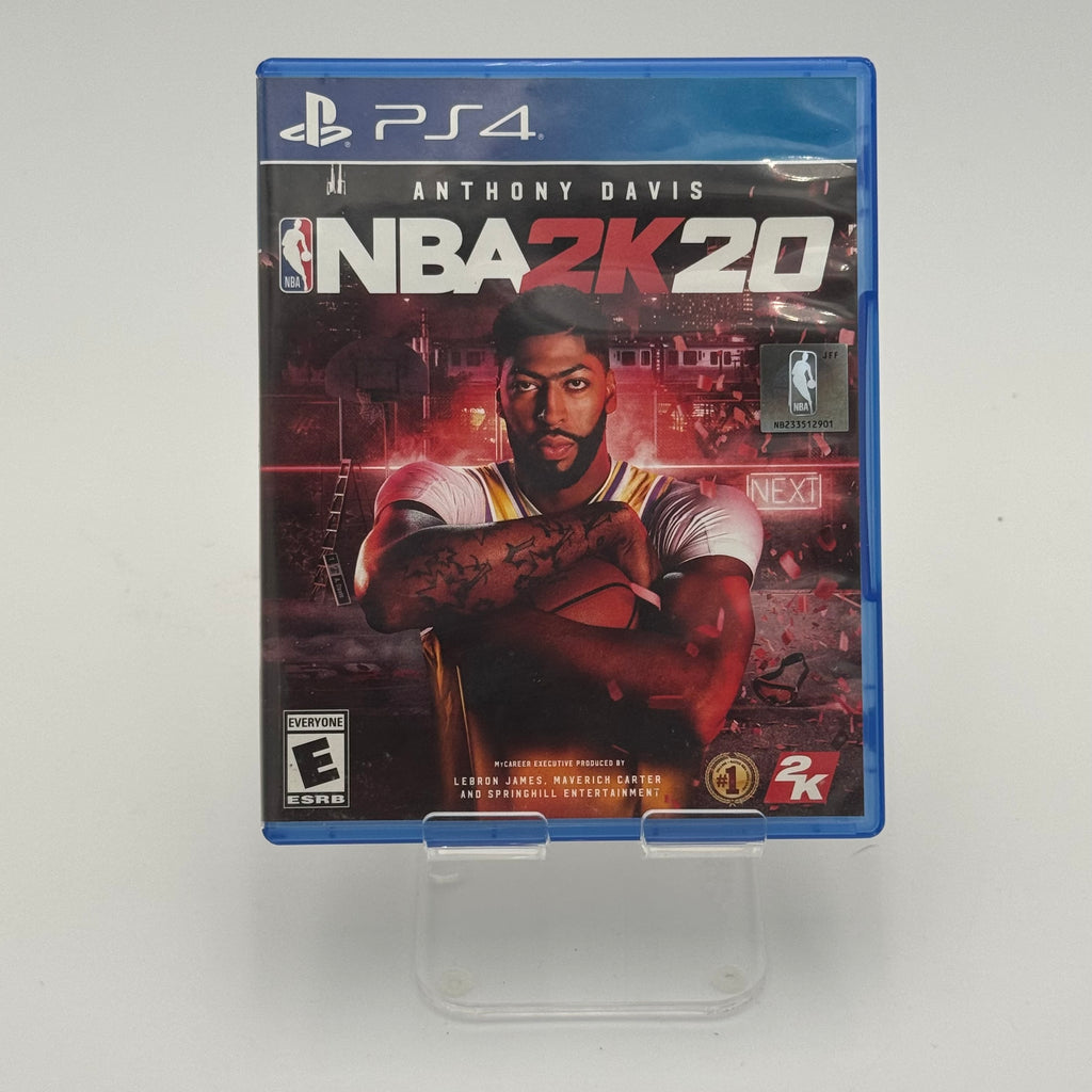 PlayStation 4 NBA 2K20 Video Game w/Case & Manual Tested