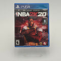 PlayStation 4 NBA 2K20 Video Game w/Case & Manual Tested