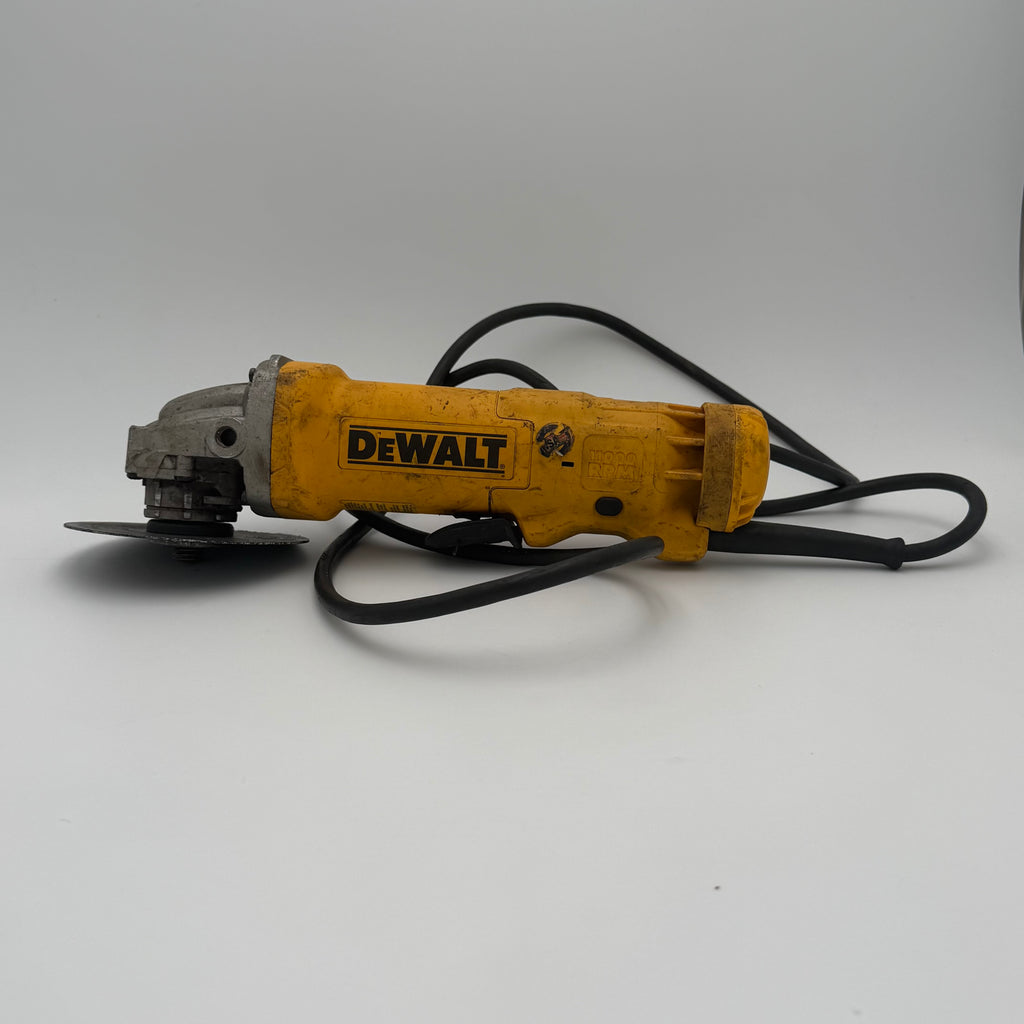 DeWalt DWE402 4 1/2" Angle Grinder - Yellow - Used
