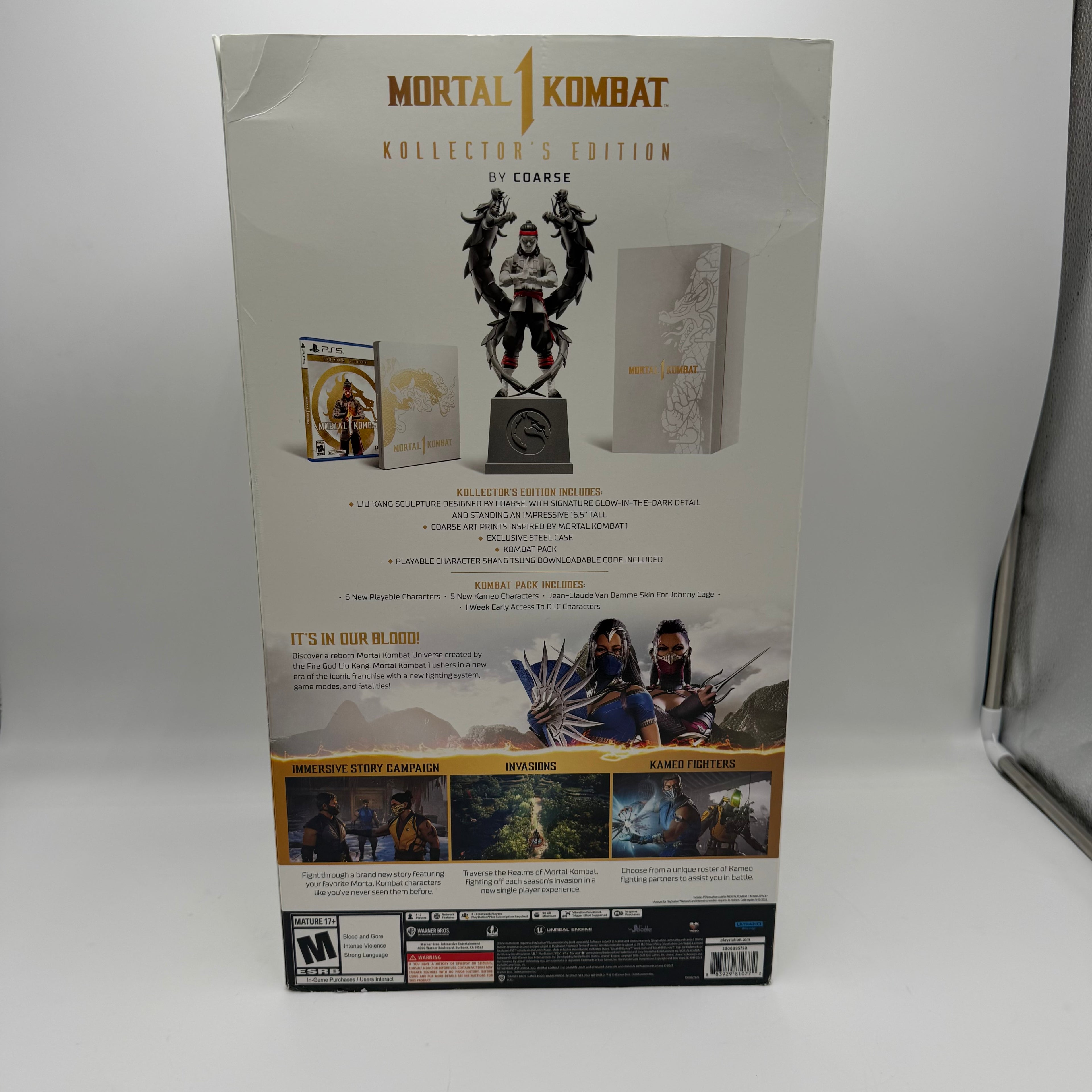 NEW Mortal Kombat 1 [Kollector's Edition] - PlayStation 5