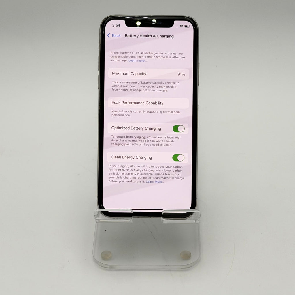 Apple iPhone X 256GB White Unlocked Used - A Smartphone
