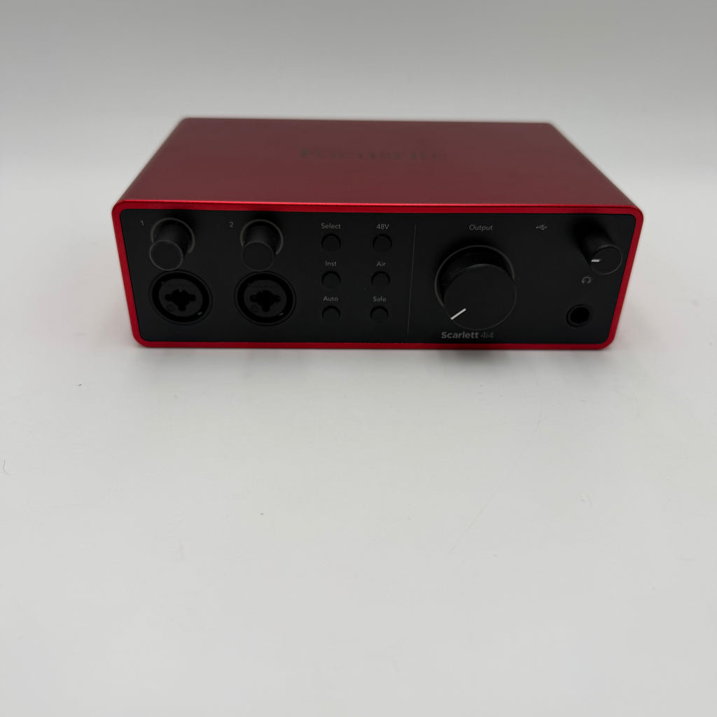 Focusrite Scarlett 4i4 4th Gen 4-in 4-out USB Audio Recording Interface