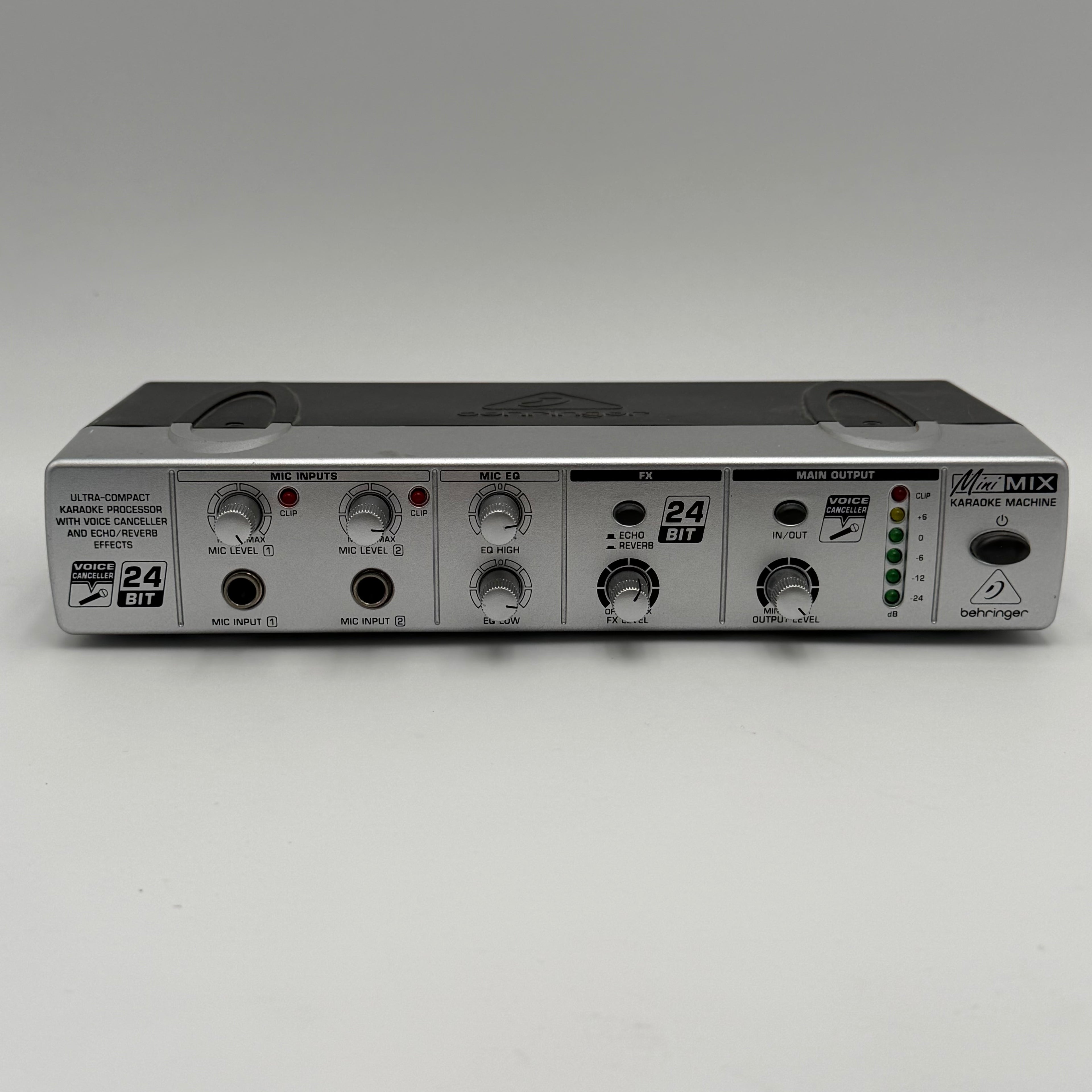 Behringer Minimix Mix800 Ultra-Compact Karaoke Machine w/ Power Cord Used Tested
