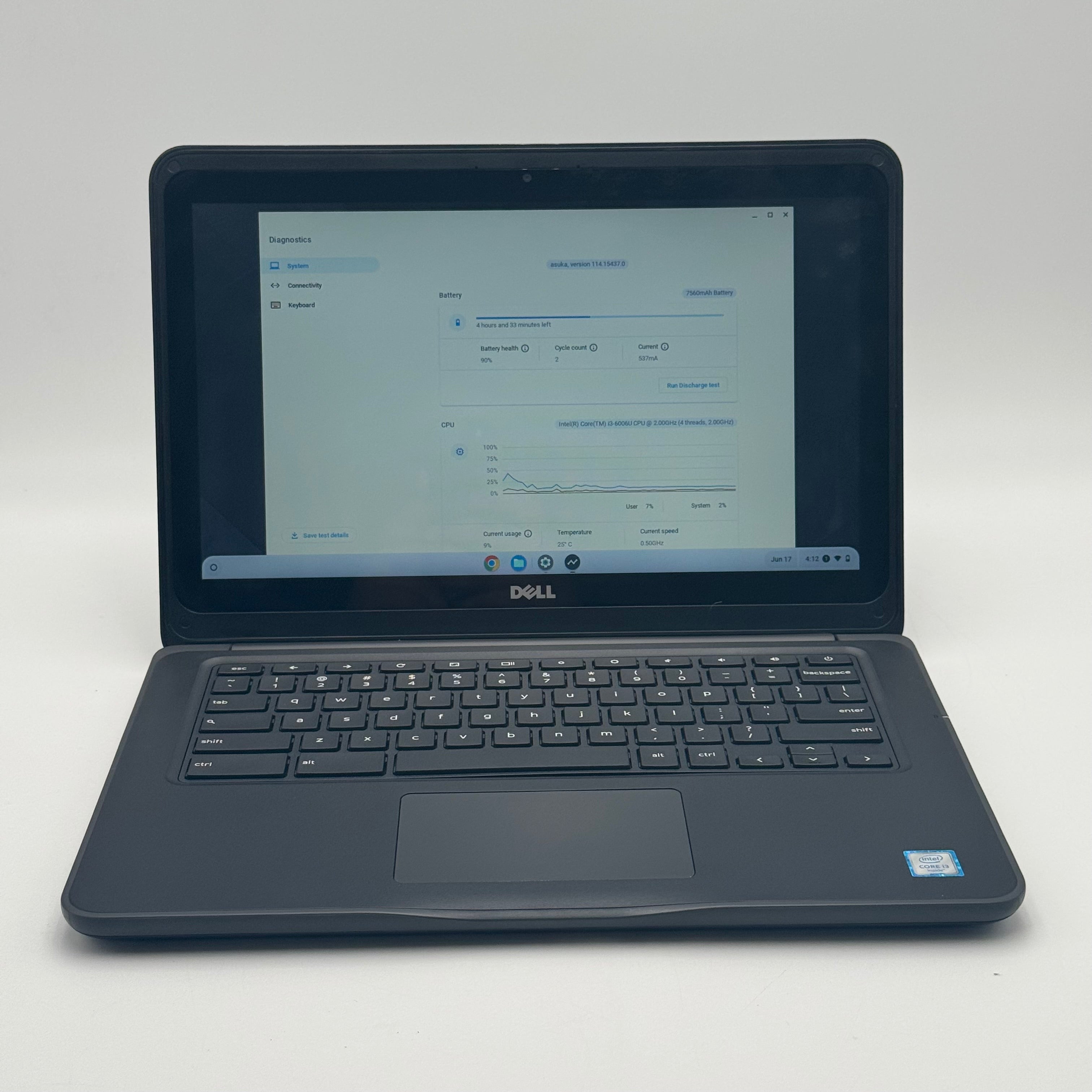 Dell Chromebook 13" 3380 13-inch Core i3 4GB RAM 16GB - Good Condition