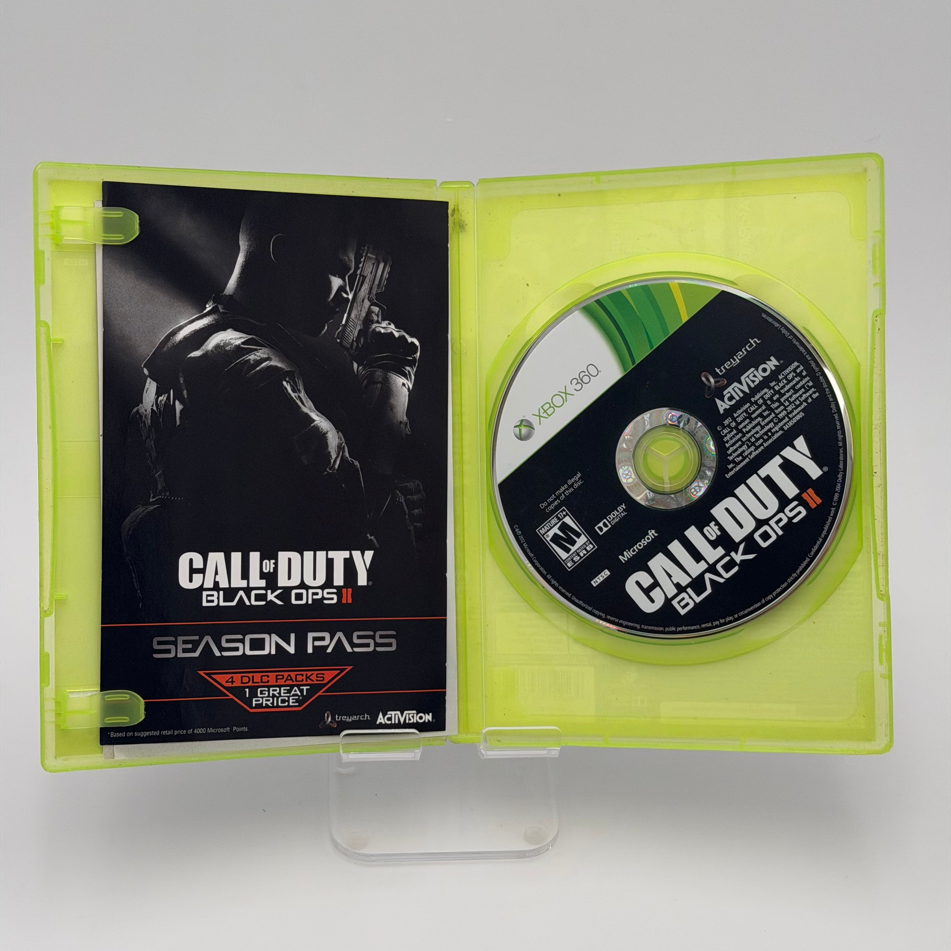 Call Of Duty Black Ops II 2 ( Microsoft Xbox 360, 2012) Complete CIB Tested