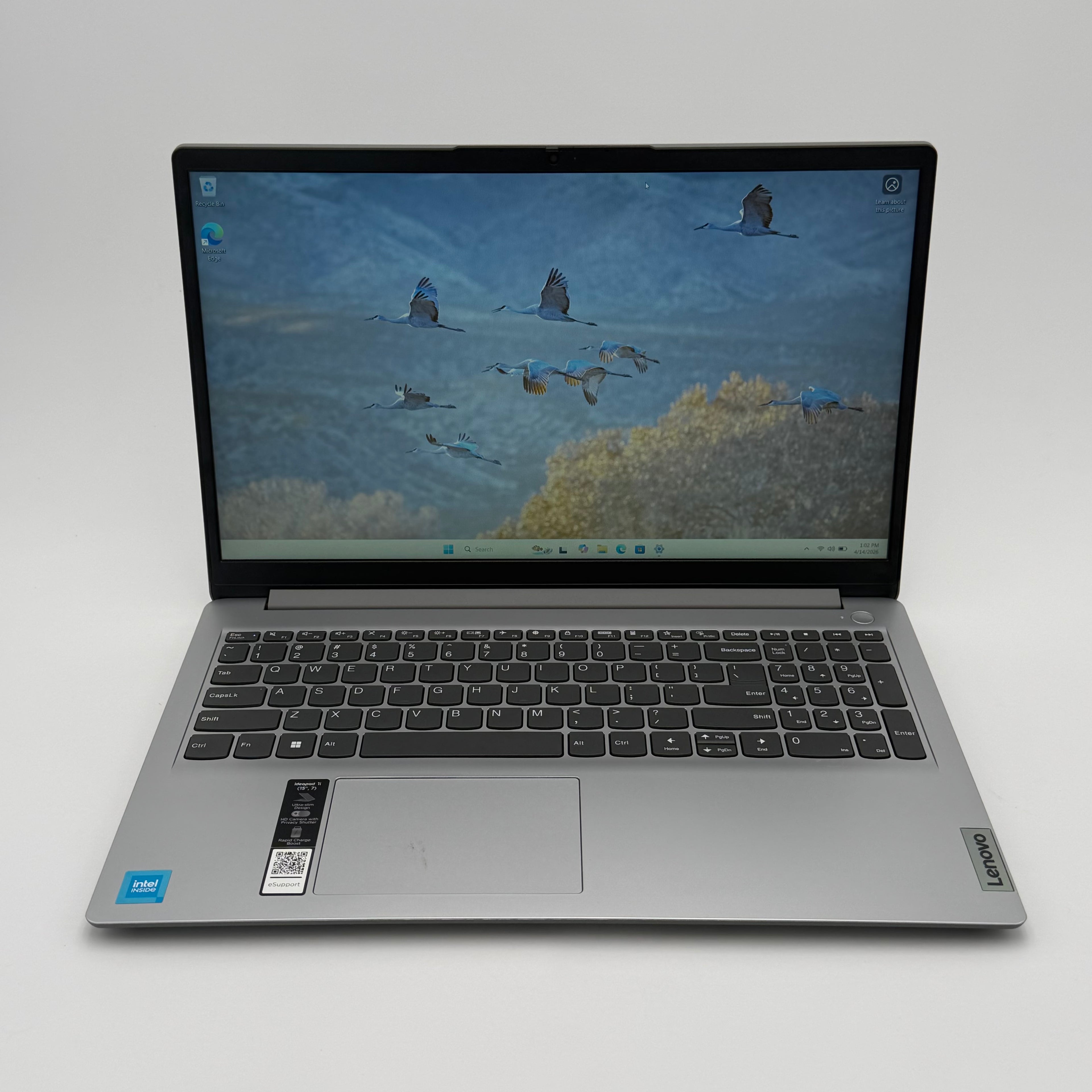 Lenovo IdeaPad 1 15IJL7 Laptop 15-inch Intel Celeron 12GB RAM 320GB Silver