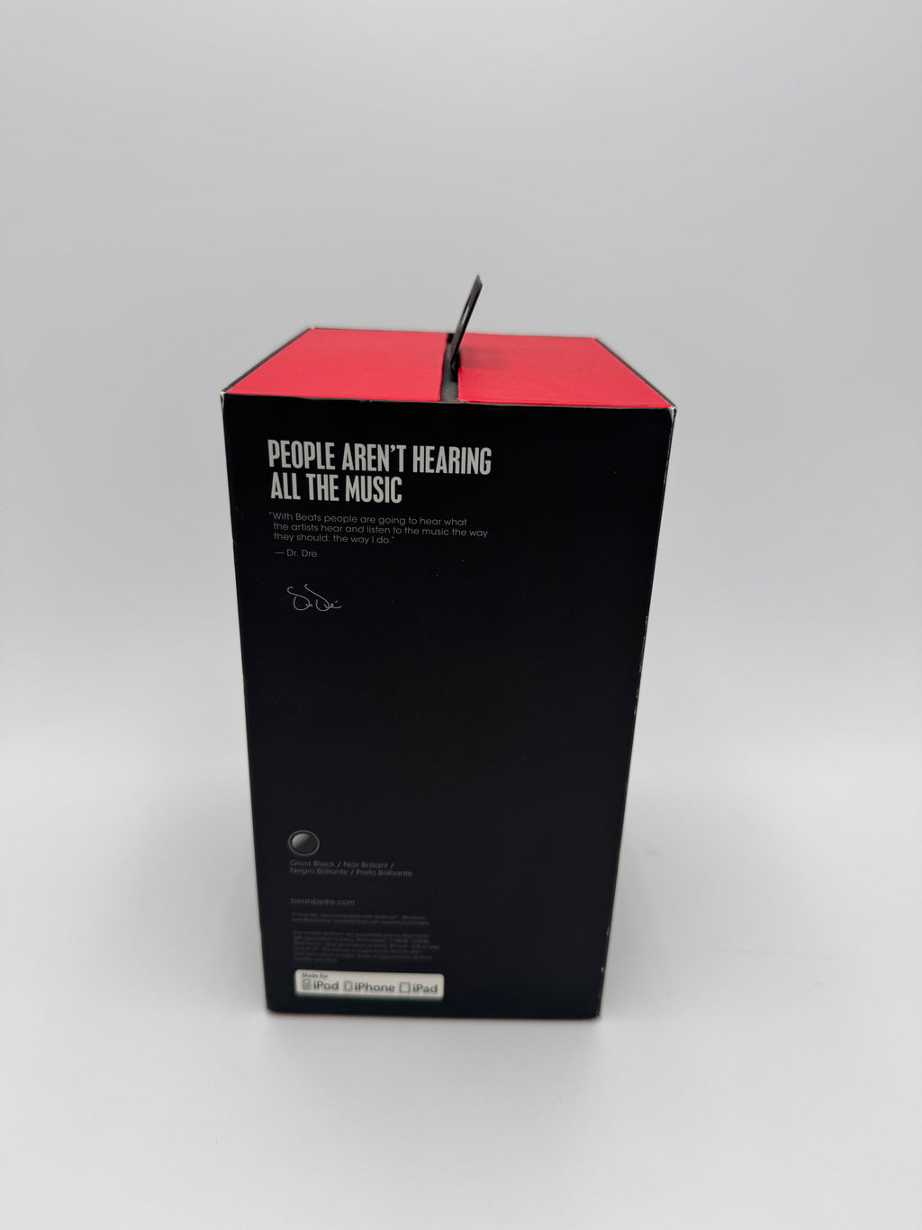 Beats Solo 2 Black Headphones - For Parts - Serial FL7Q127LG747