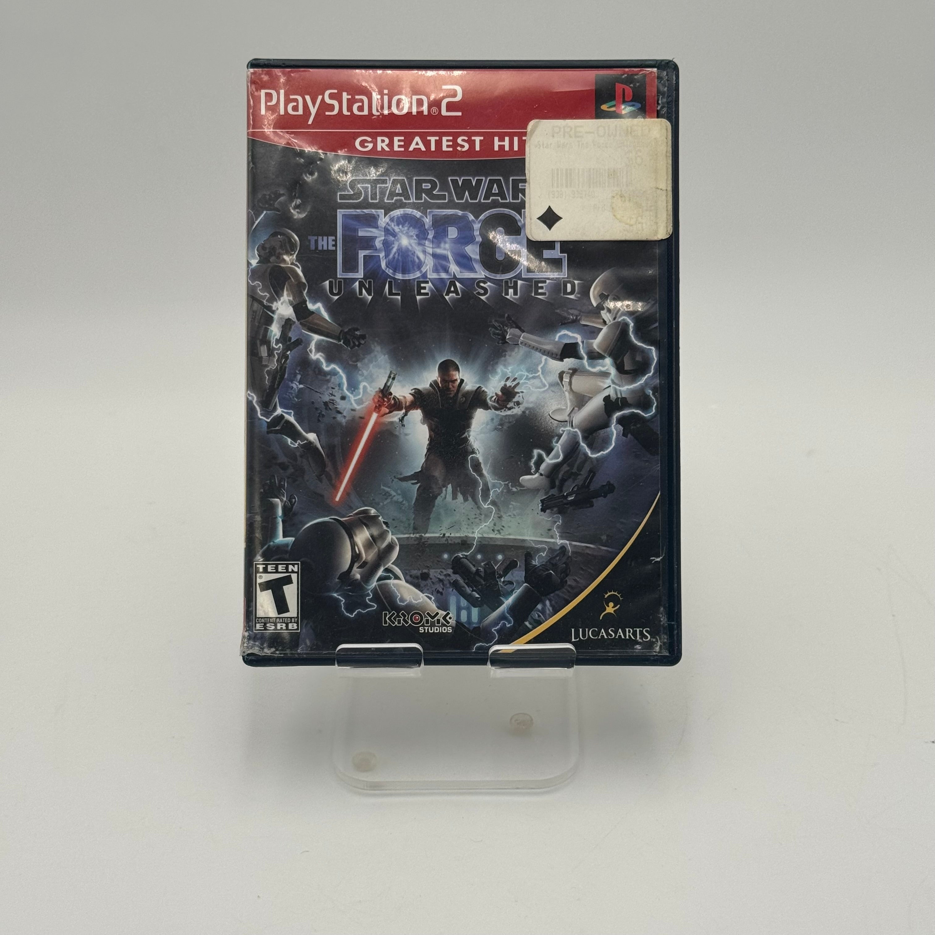 Sony PlayStation 2 PS2 Star Wars: The Force Unleashed