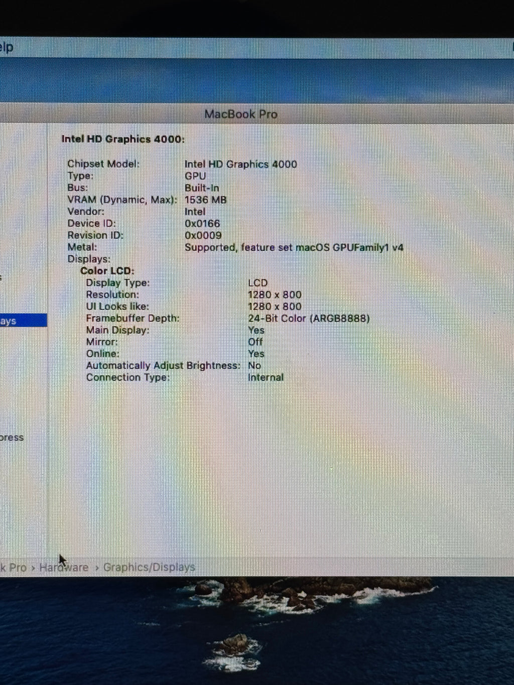 Apple MacBook Pro 13" A1278 2012 8GB 1TB Silver